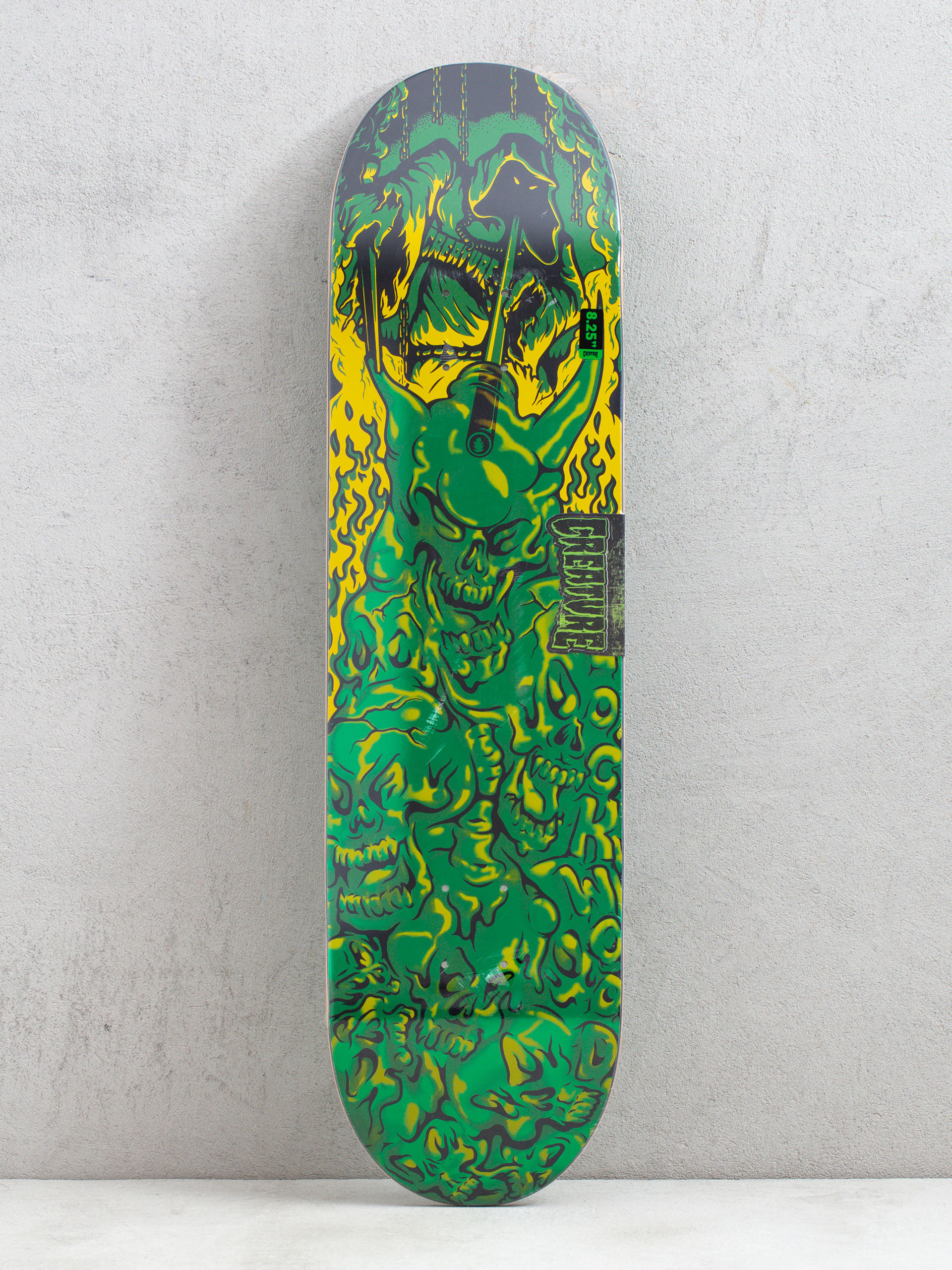 Creature Lock Wood Fumes Pro Deck (black/green/yellow)