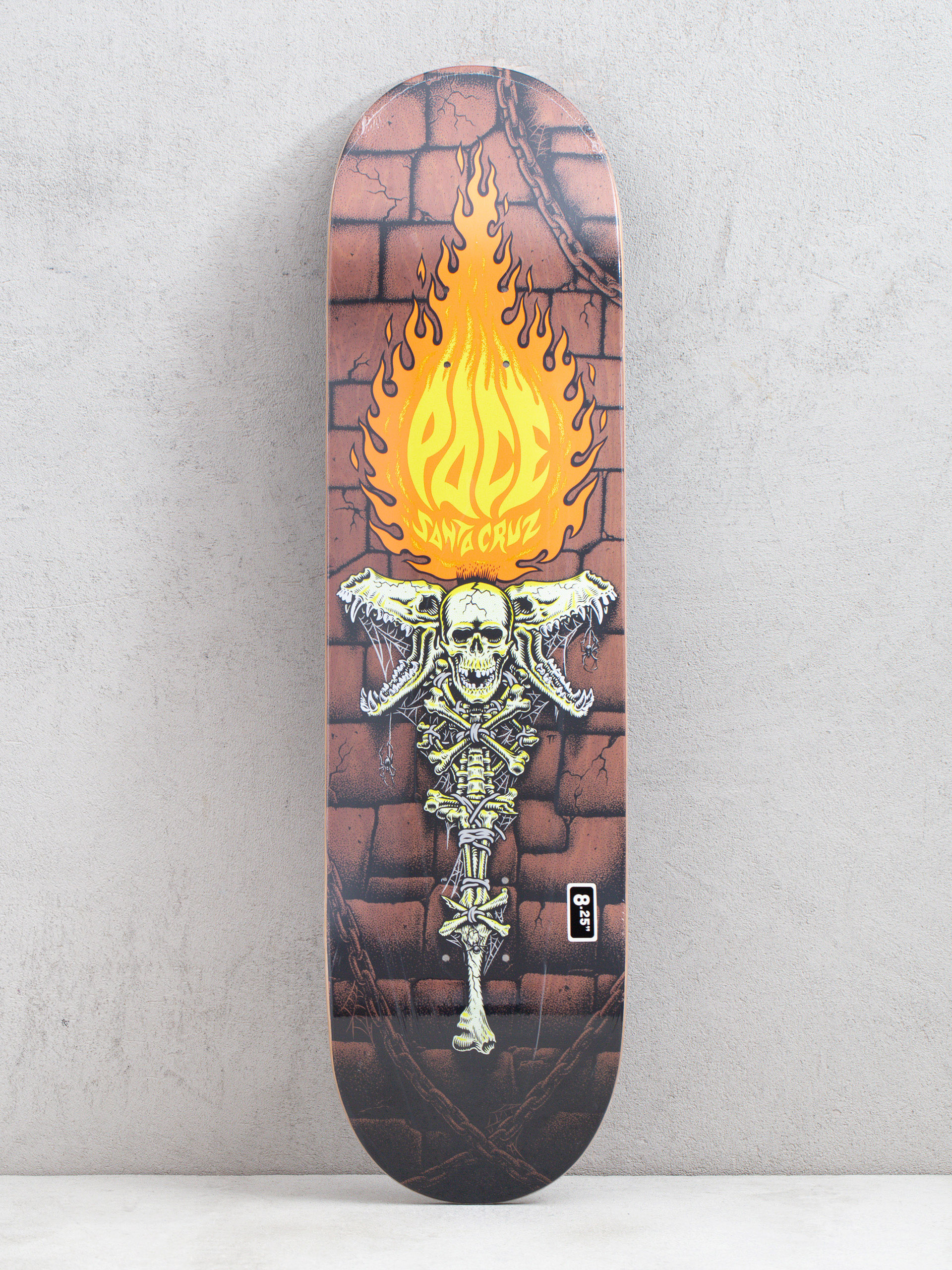 Santa Cruz Pace Torch Pro Deck (brown)
