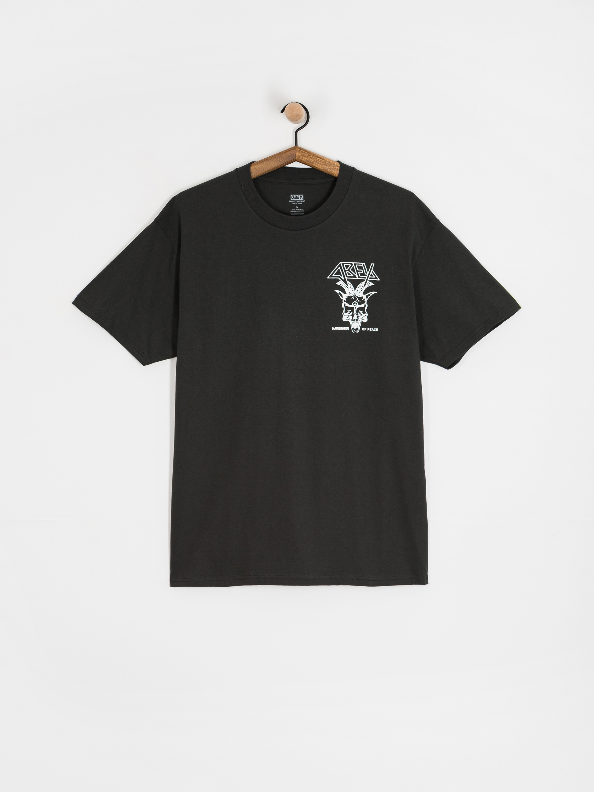 OBEY Harbinger Of Peace T-Shirt (vintage black)