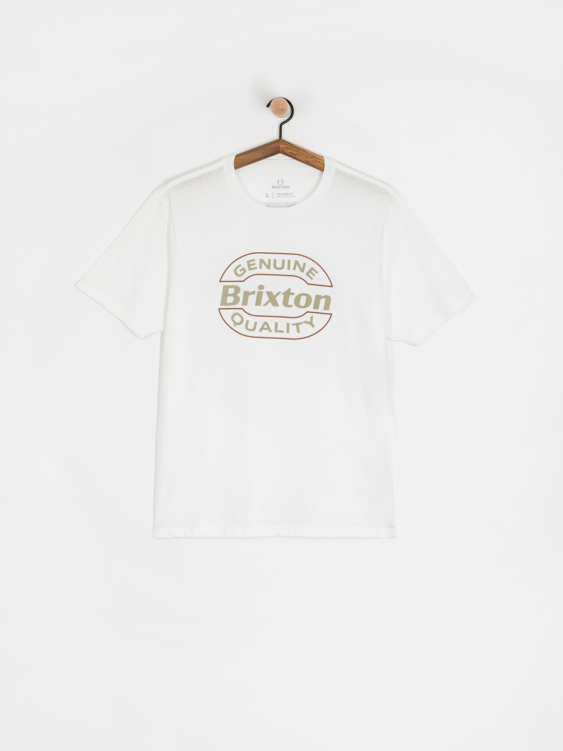 Brixton Keaton Tlrt T-Shirt (white/red)