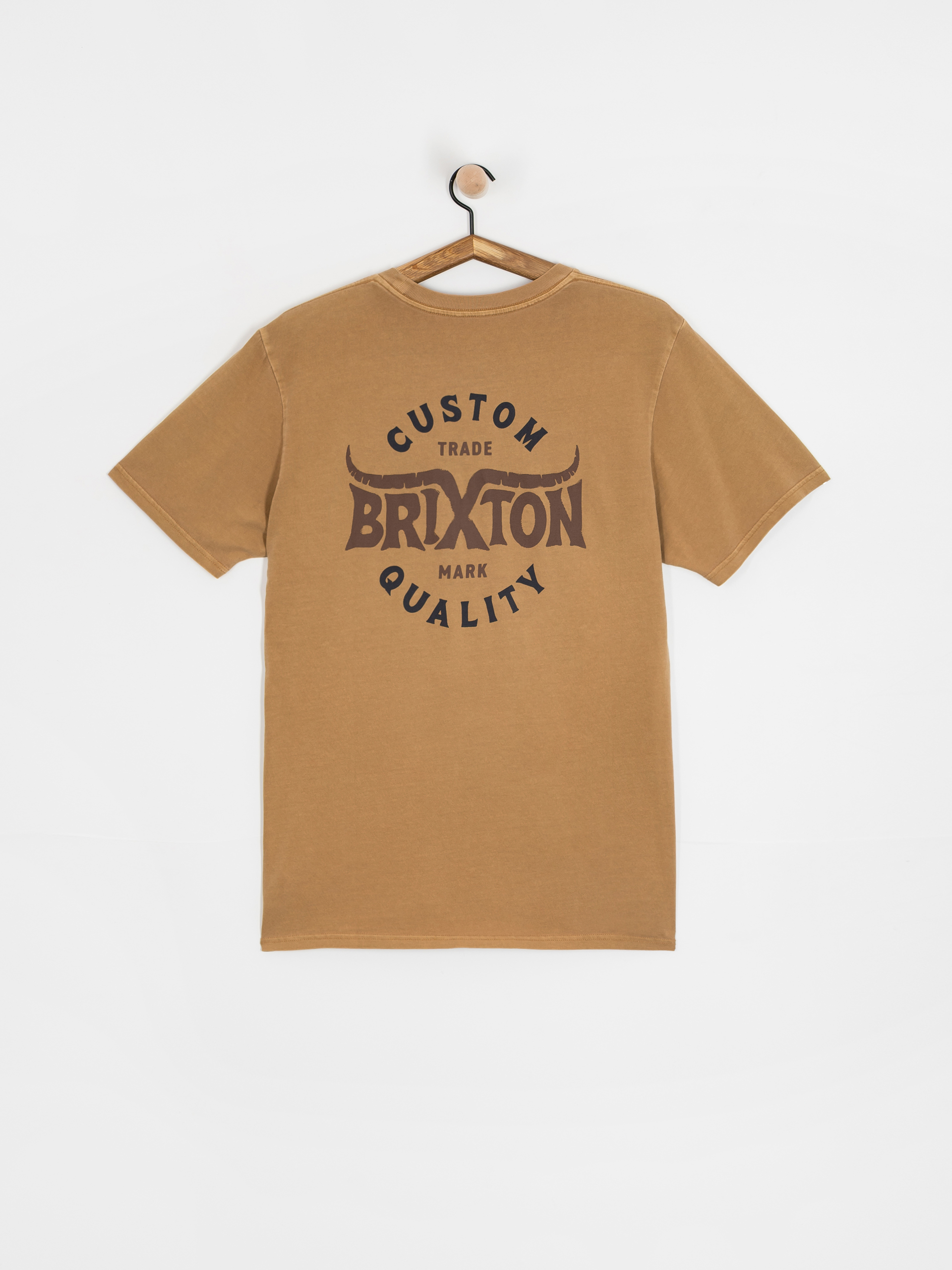 Brixton Gibson Stt T-Shirt (dijon worn wash)