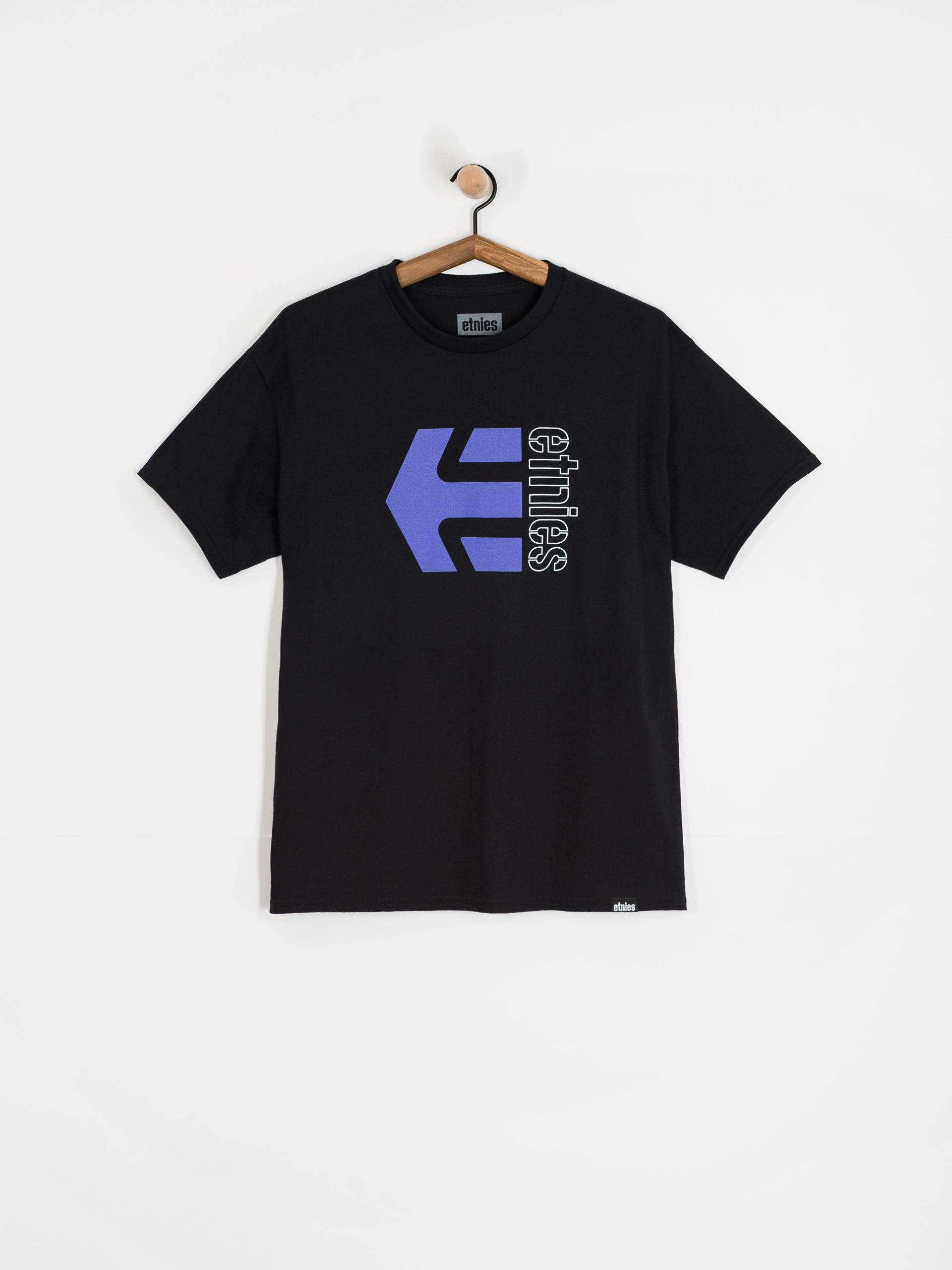 Etnies Corp Combo T-Shirt (black/blue/white)