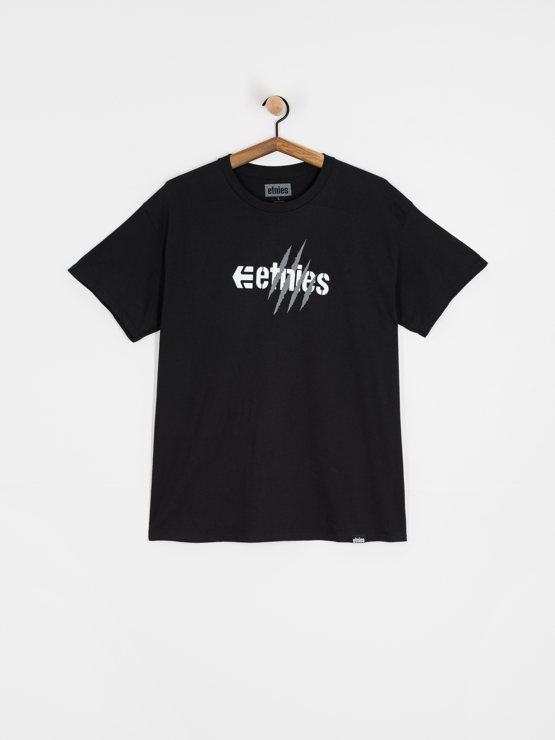 Etnies Wallen Arrow Slash T-Shirt (black/white)