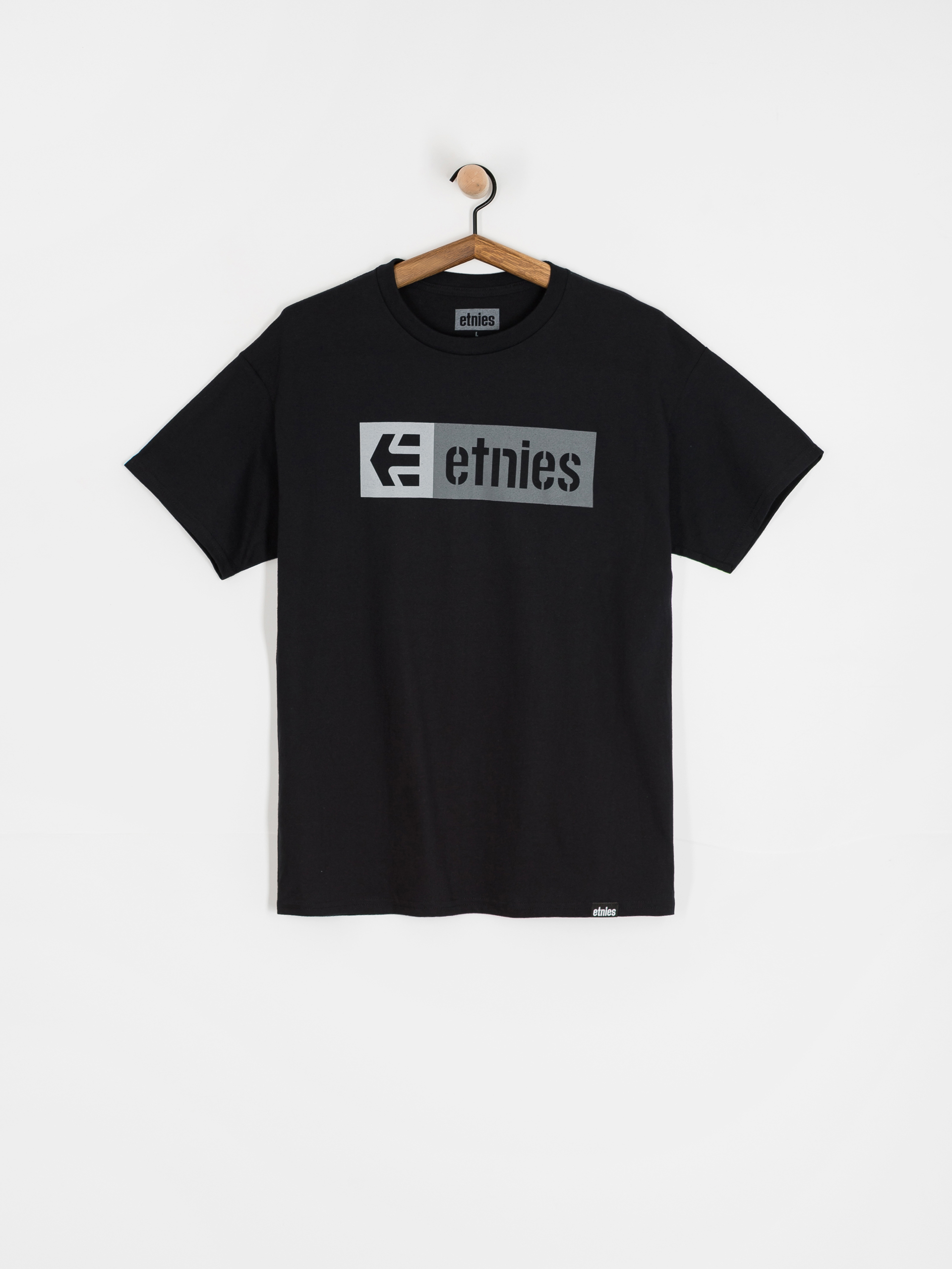 Etnies New Box T-Shirt (black/grey/grey)