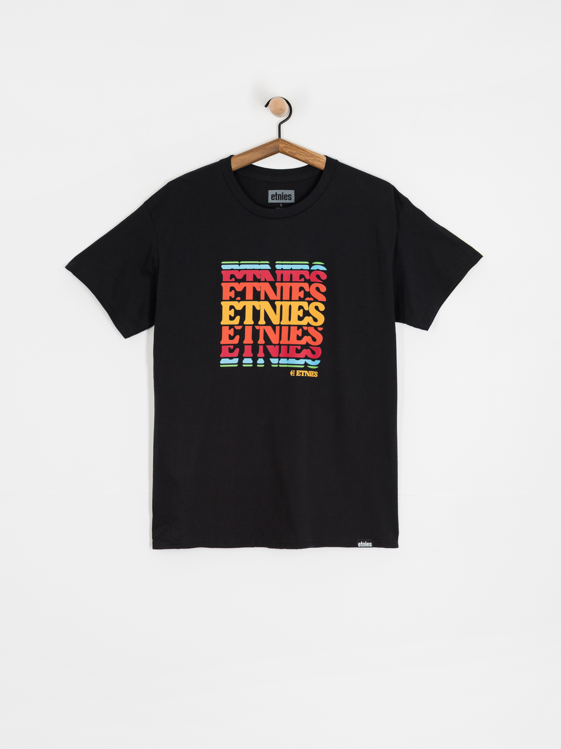 Etnies Stack Retro T-Shirt (black)