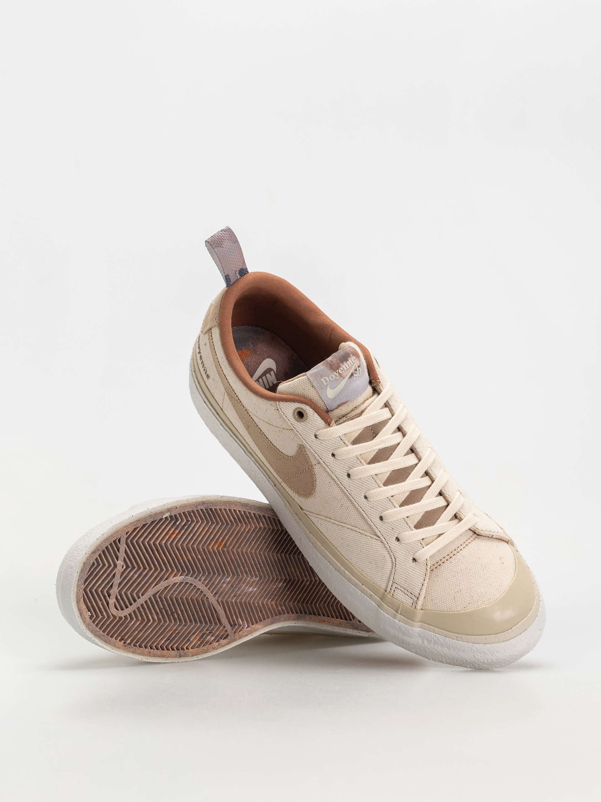 Nike SB Blazer Low X Doyenne Schuhe (coconut milk/rattan limestone rattan)