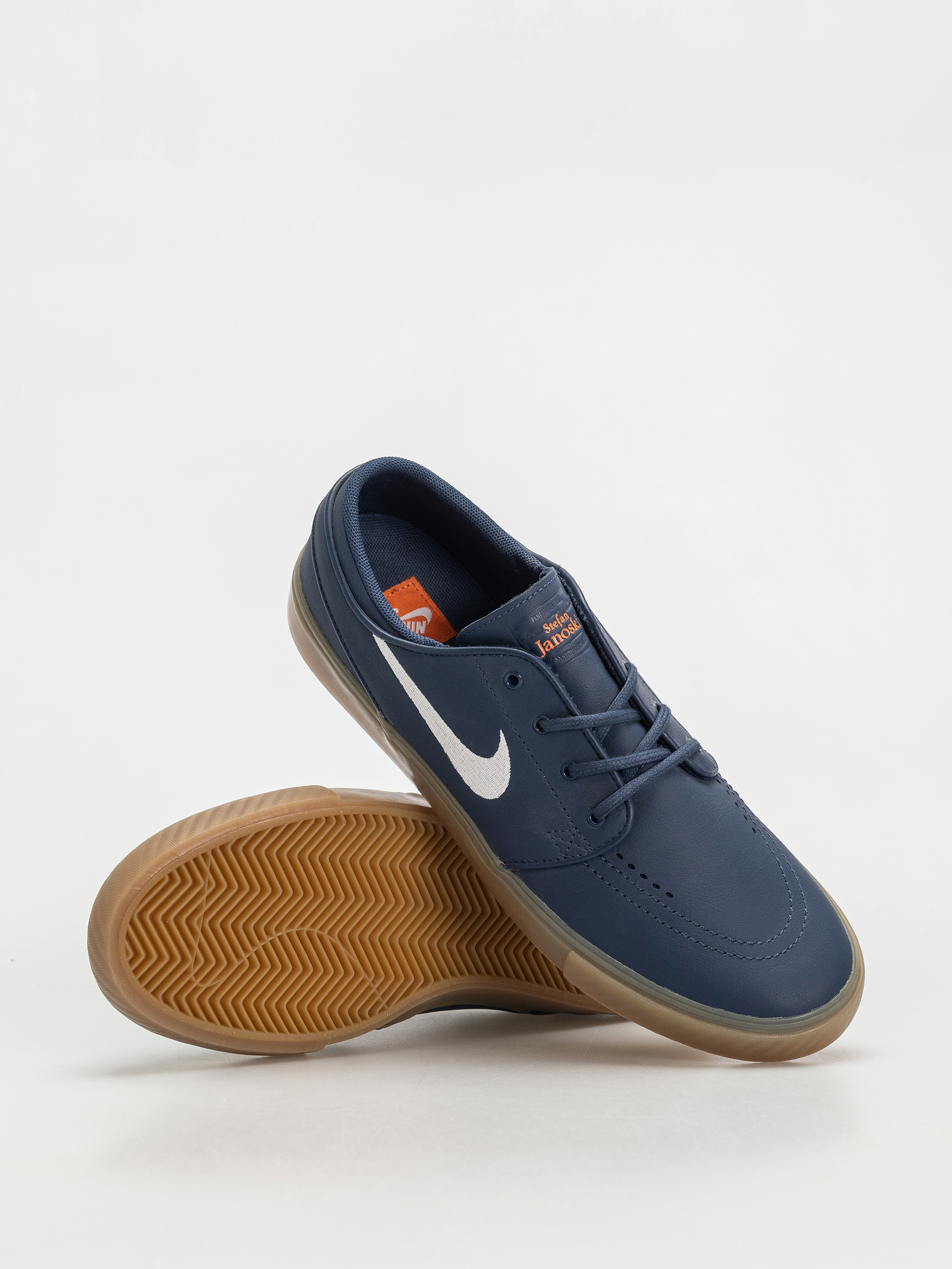 Nike SB Zoom Janoski Og+ Iso Shoes (navy/white navy gum light brown)