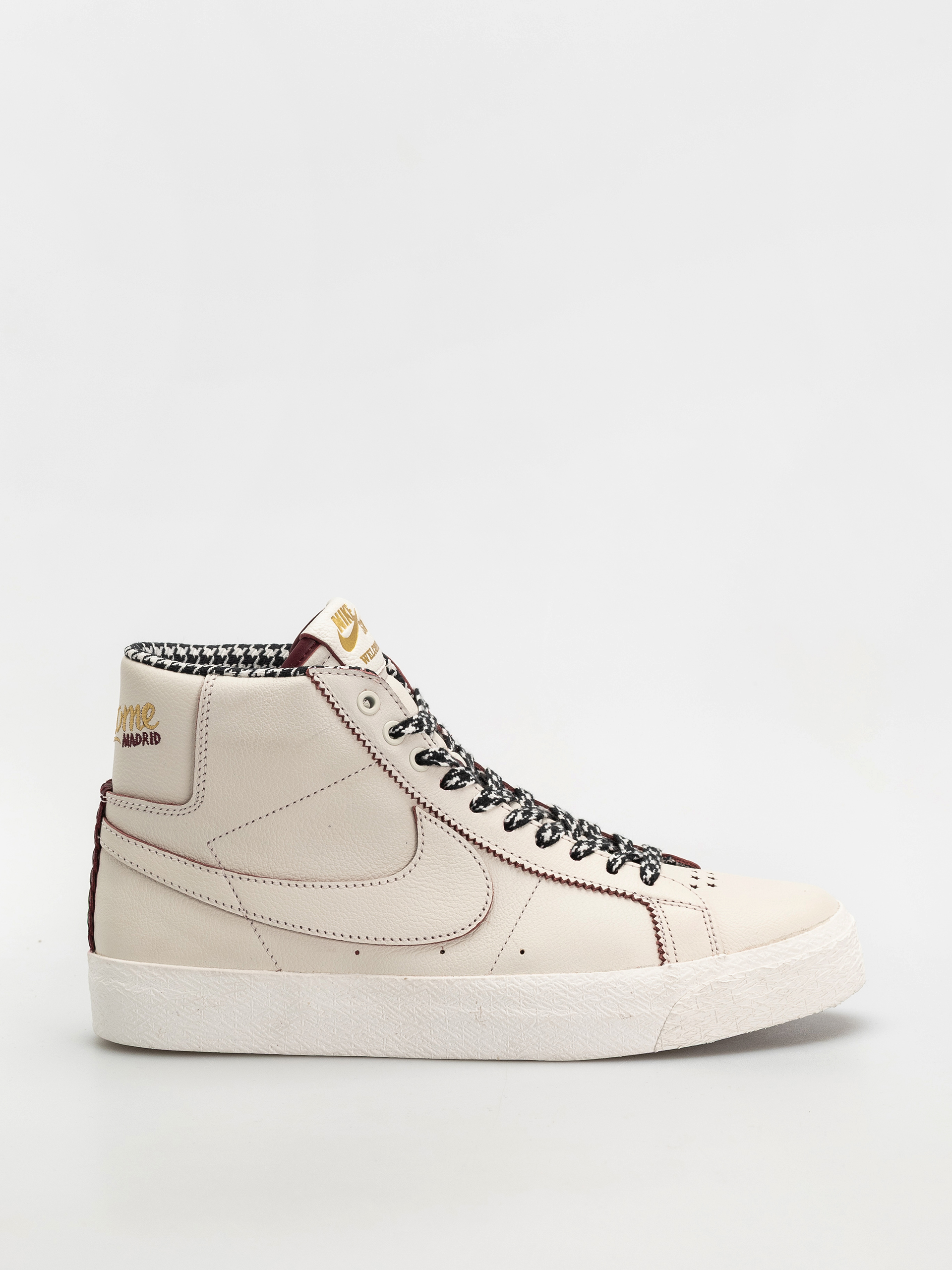 Nike SB Zoom Blazer Mid Welcome Skateboarding Shoes beige (sail