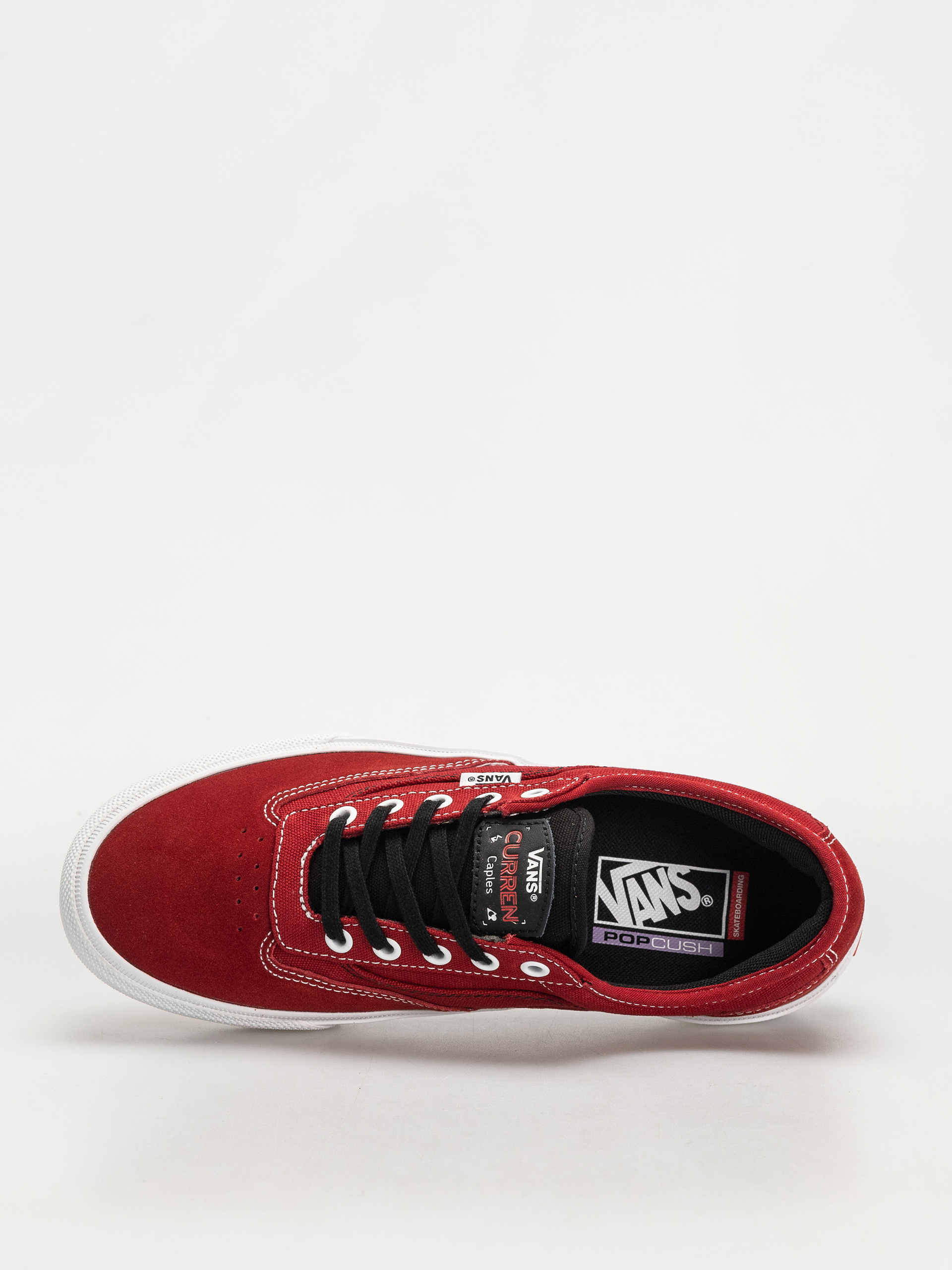 Vans Shoes Skate Curren Caples (red/white)