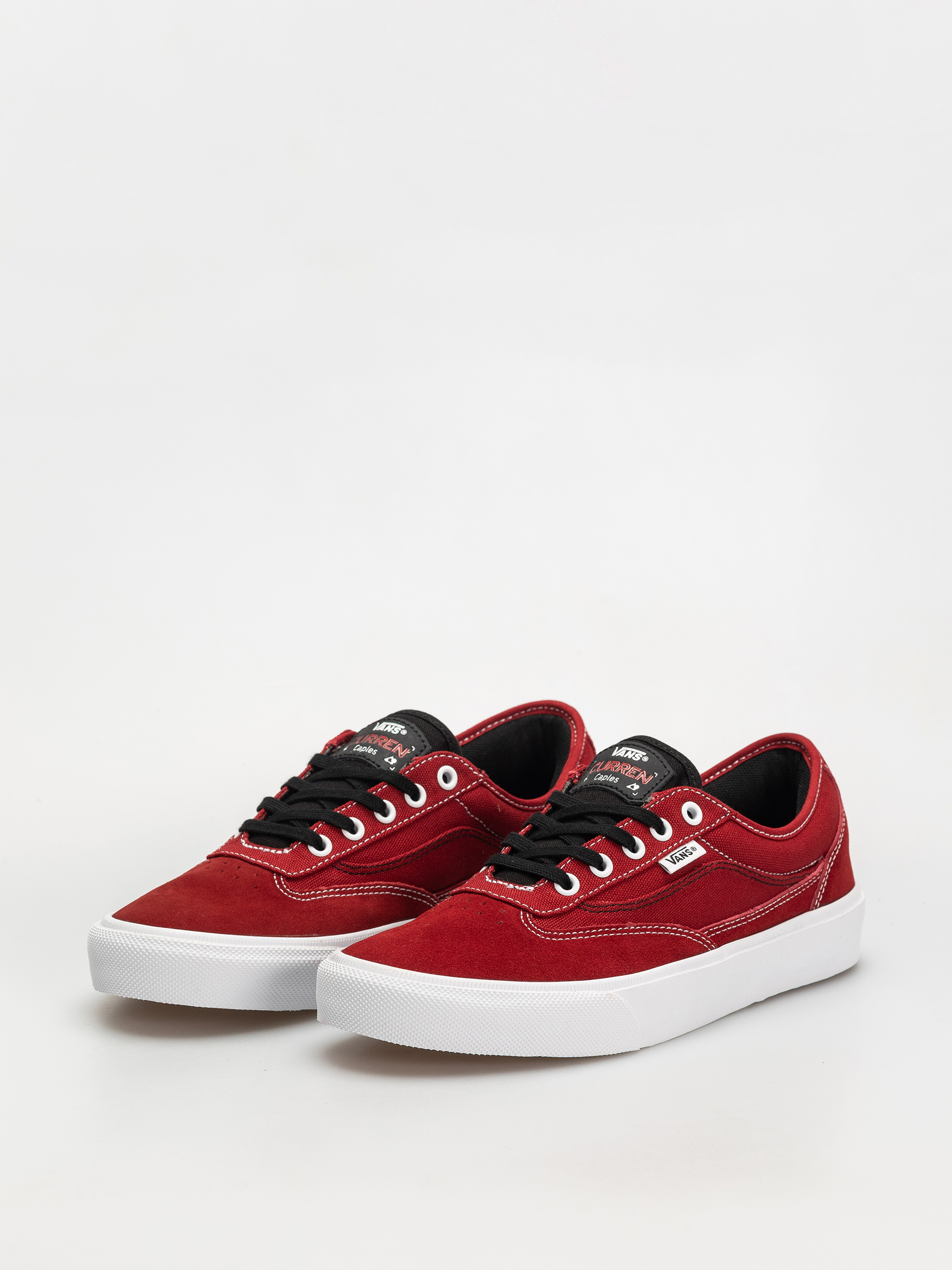 Vans Shoes Skate Curren Caples (red/white)
