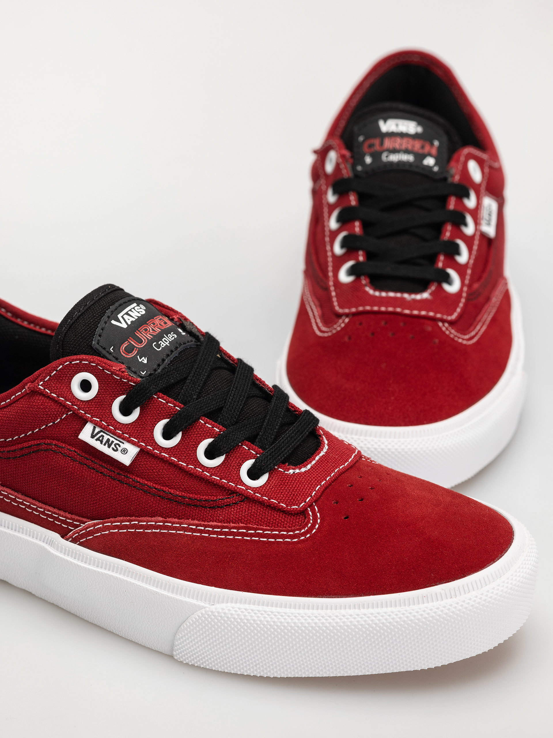 Vans Shoes Skate Curren Caples (red/white)