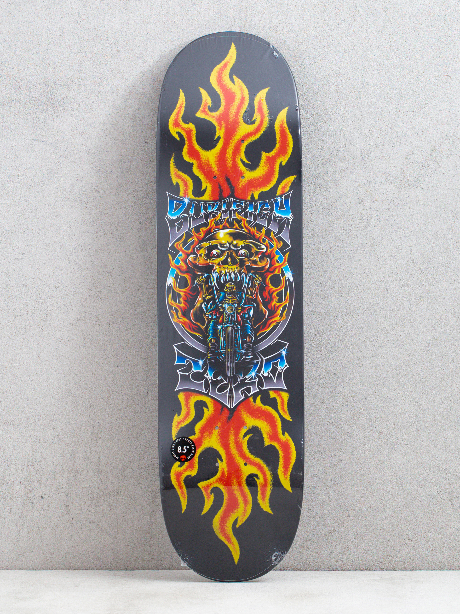 Zero Deck Burleigh Chrome (all black)