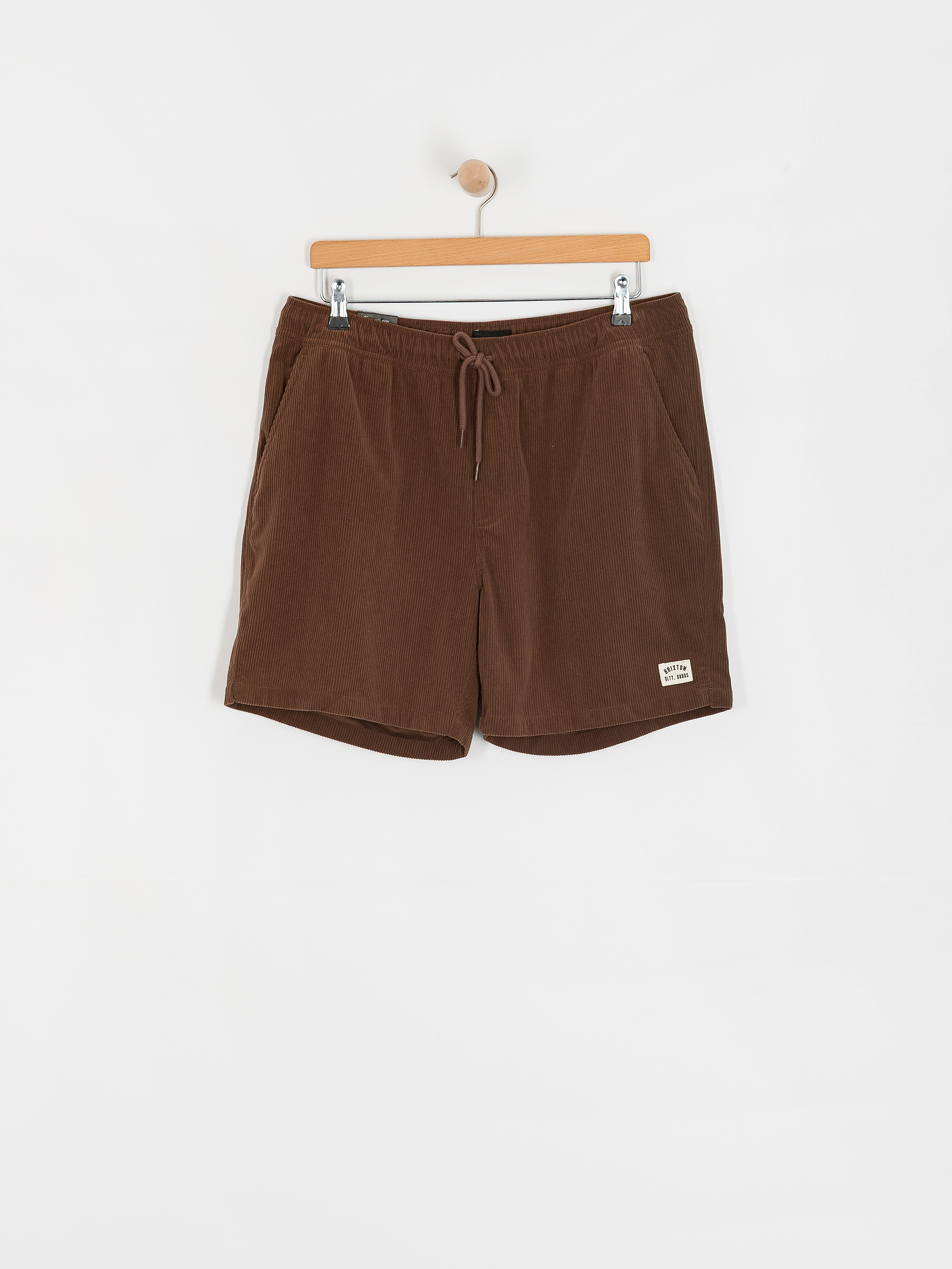 Brixton Everyday Corduroy Shorts (pinecone brown)