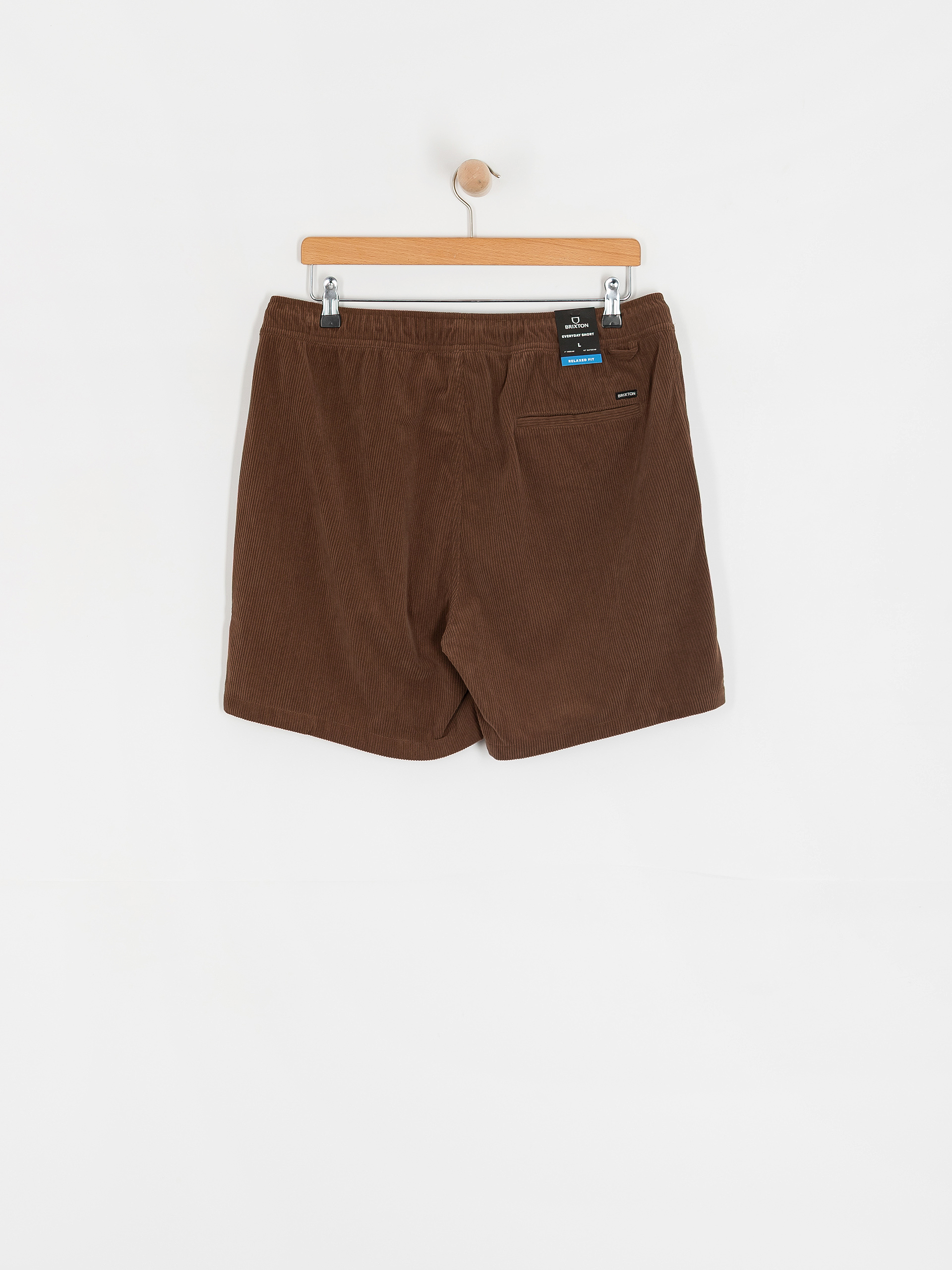 Brixton Everyday Corduroy Shorts (pinecone brown)