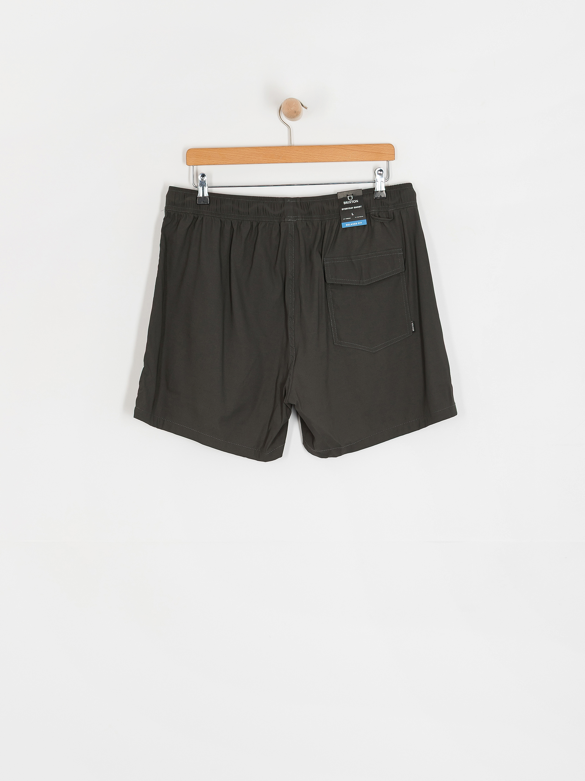 Brixton Everyday Hybrid 5 Shorts (washed black)