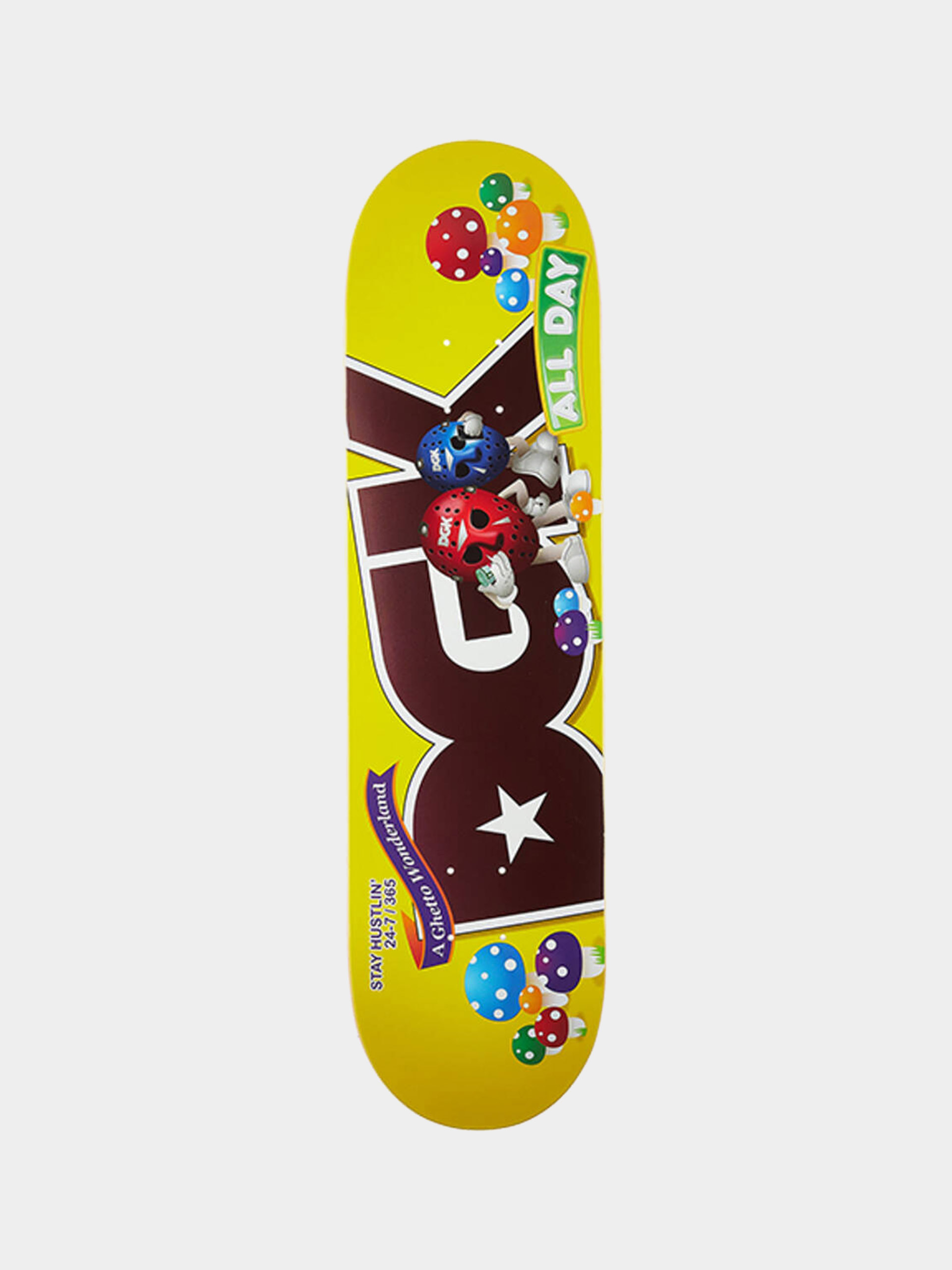 DGK Deck Wonderland (yellow)