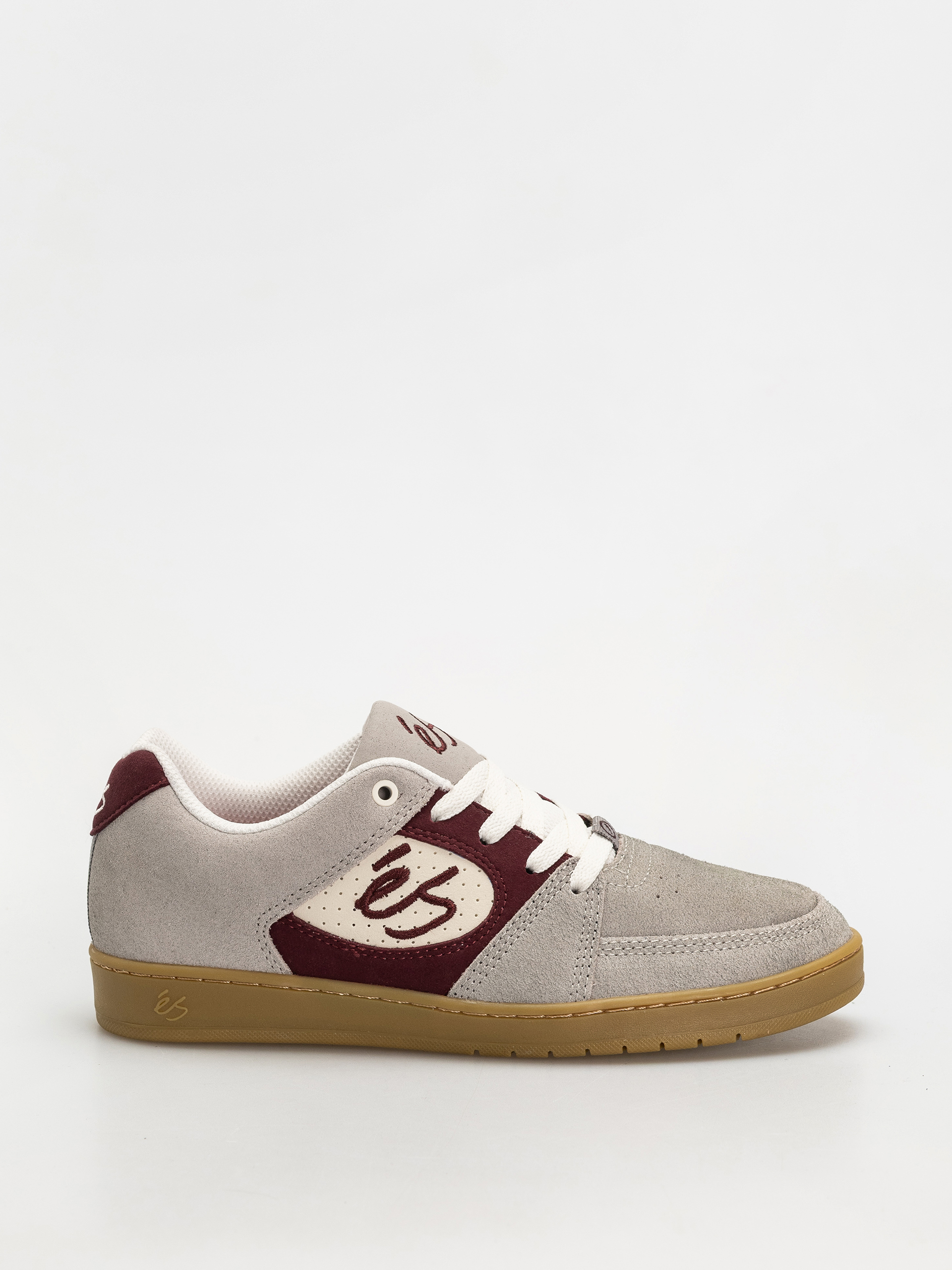 eS Accel Slim Shoes (grey/burgundy)
