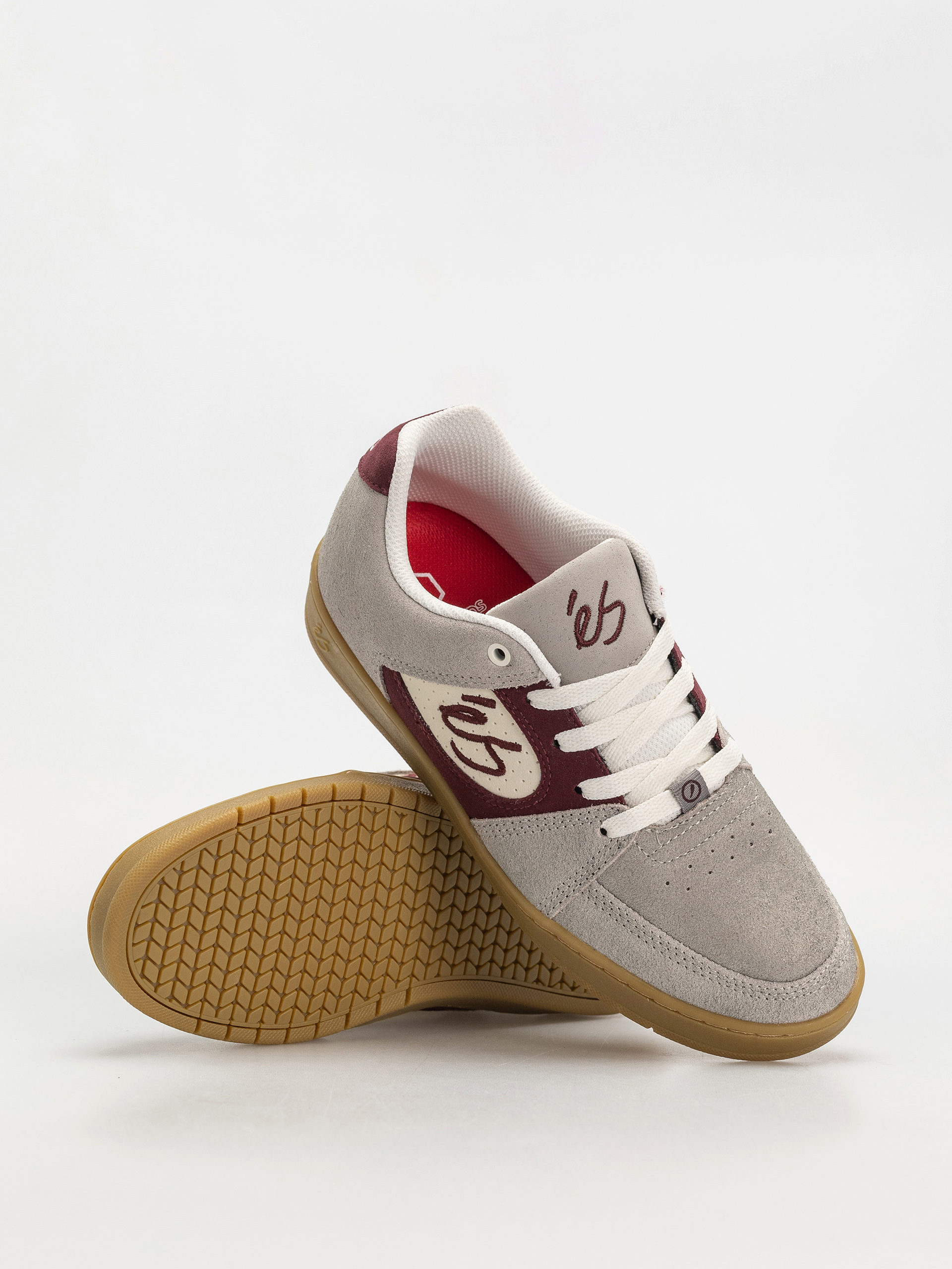 eS Accel Slim Schuhe (grey/burgundy)