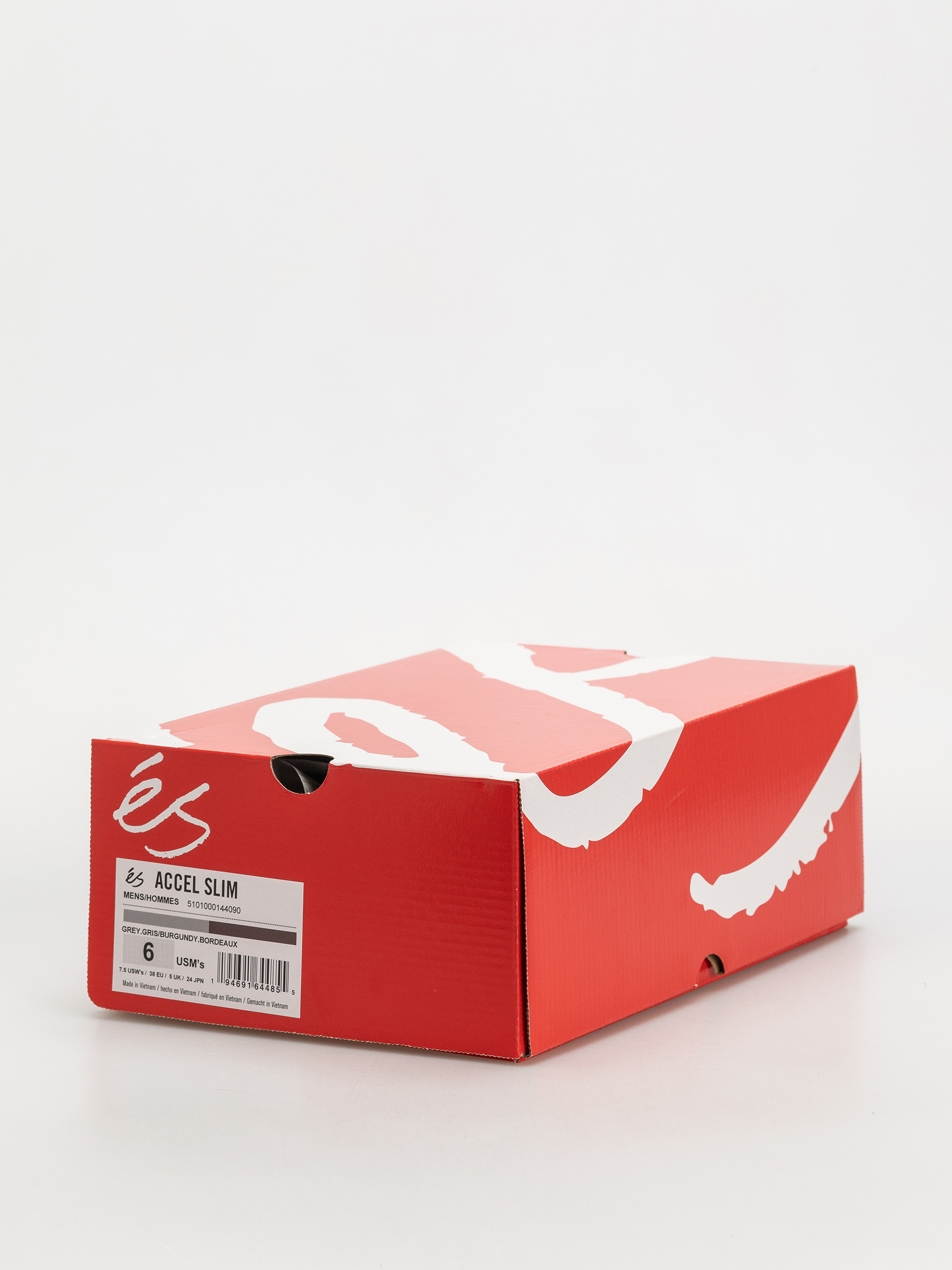 eS Accel Slim Shoes (grey/burgundy)