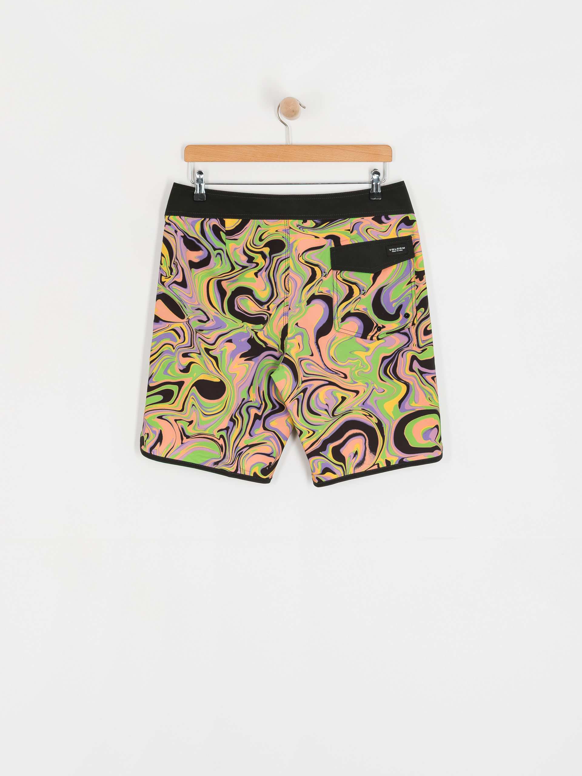 Volcom Infuse Scallop Mod 19 Boardshorts (steel purple)