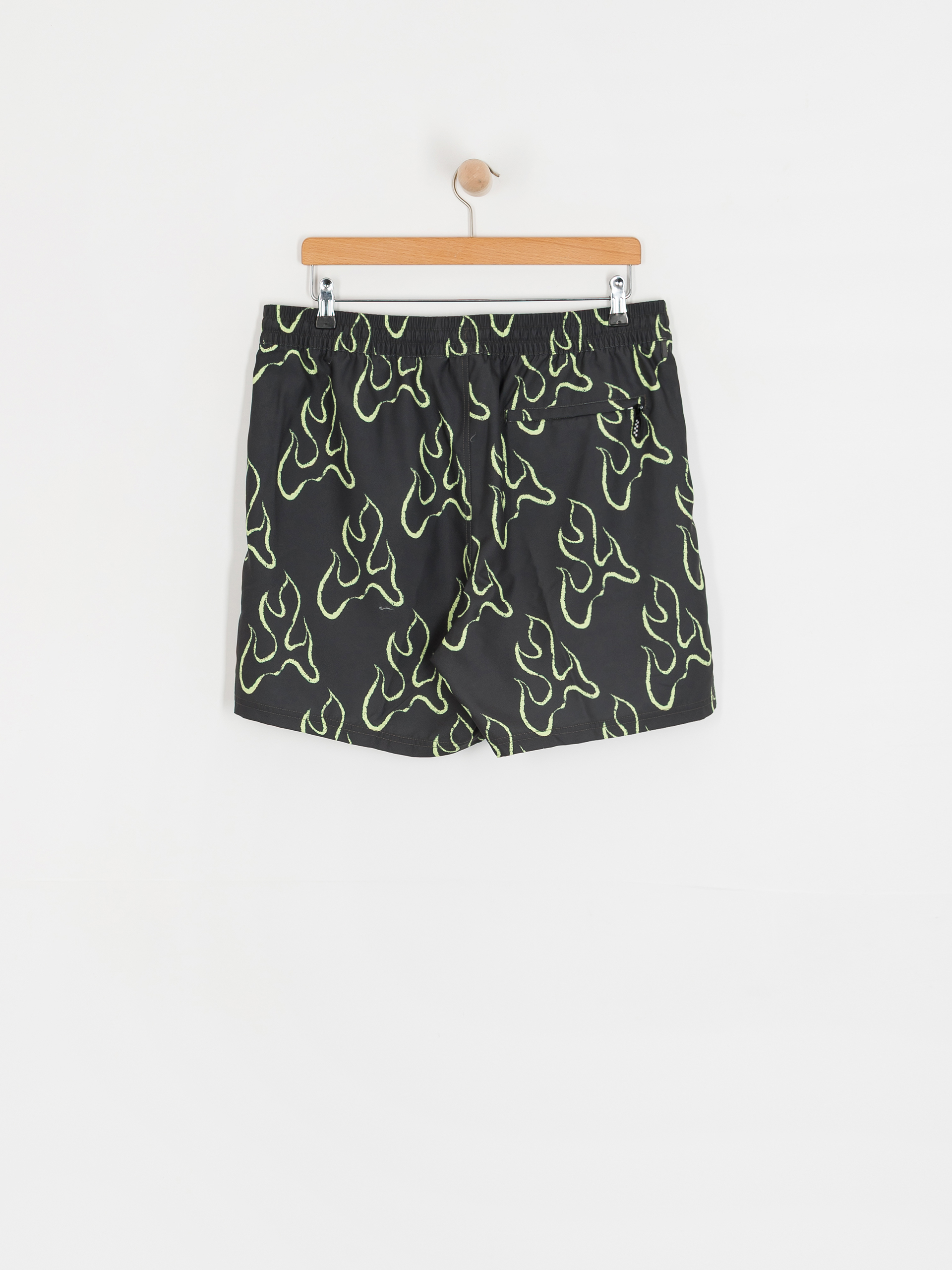 Vans Primary Print Elastic Boardshorts (asphalt/shadow lime)