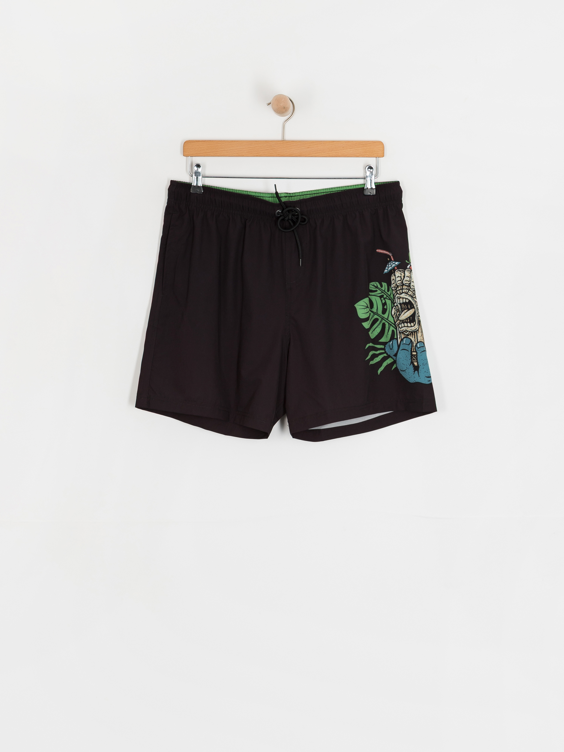 Santa Cruz Tiki Hand Shorts (black)