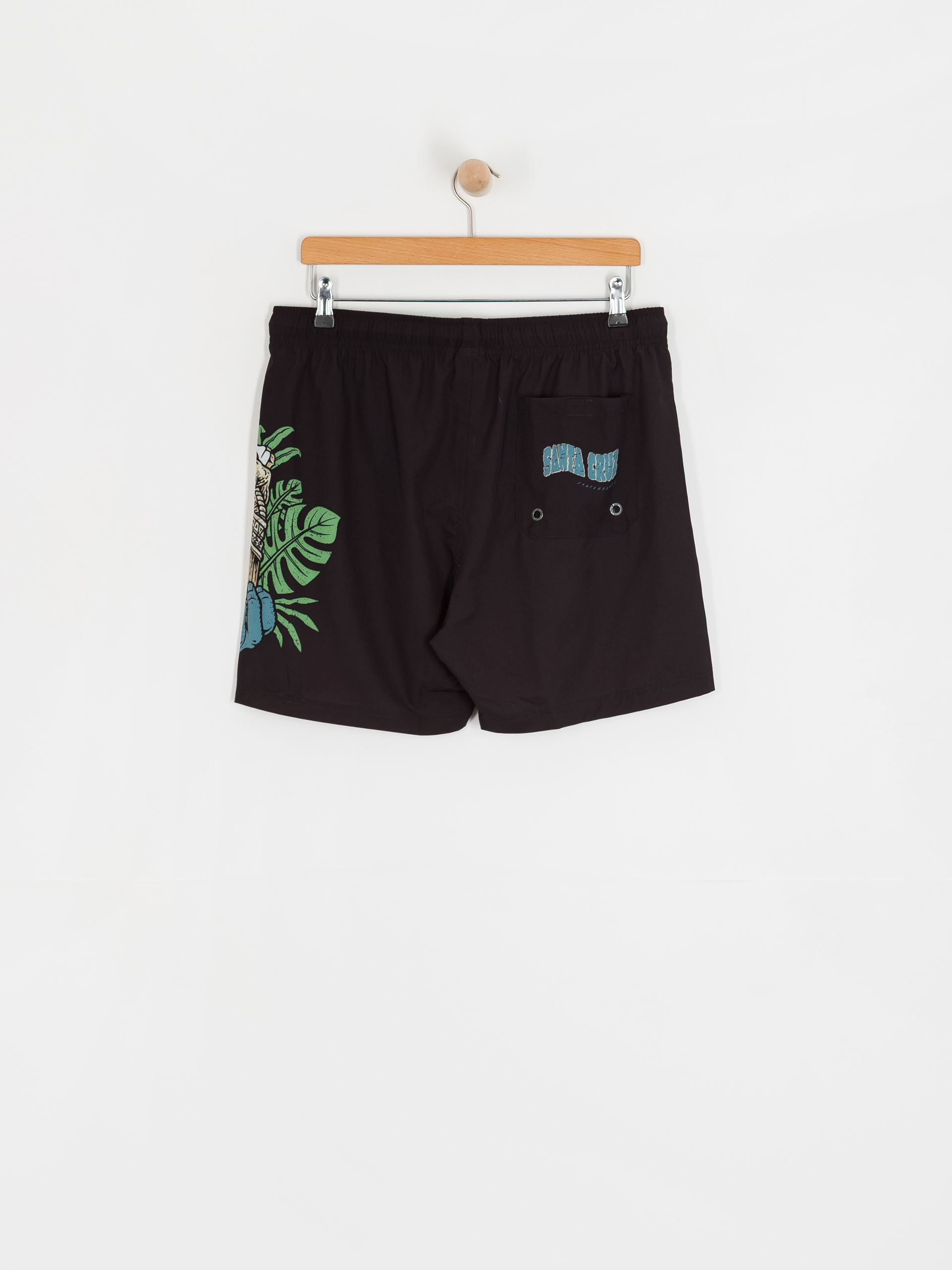 Santa Cruz Tiki Hand Shorts (black)