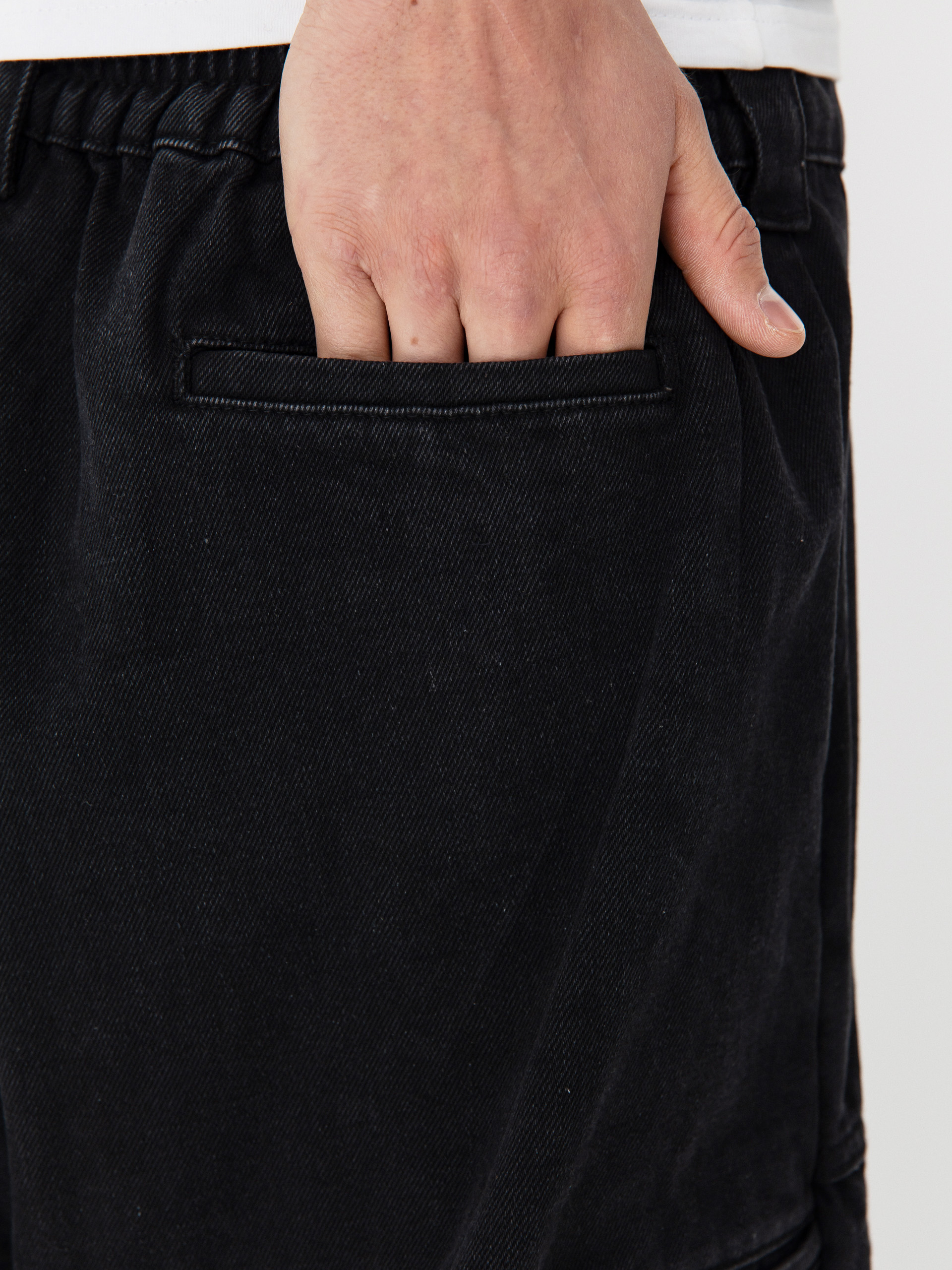 Poetic Collective Shorts Painter (black denim)