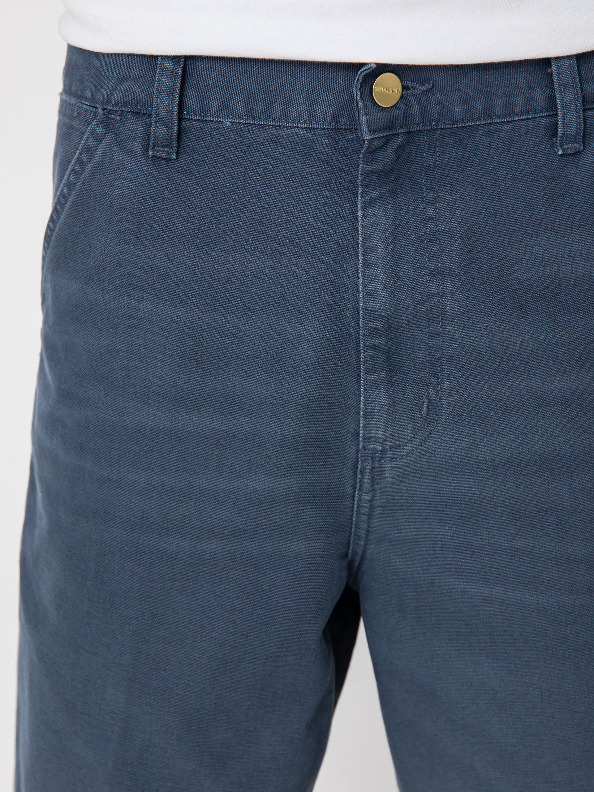 Carhartt WIP Single Knee Shorts (dusky blue)
