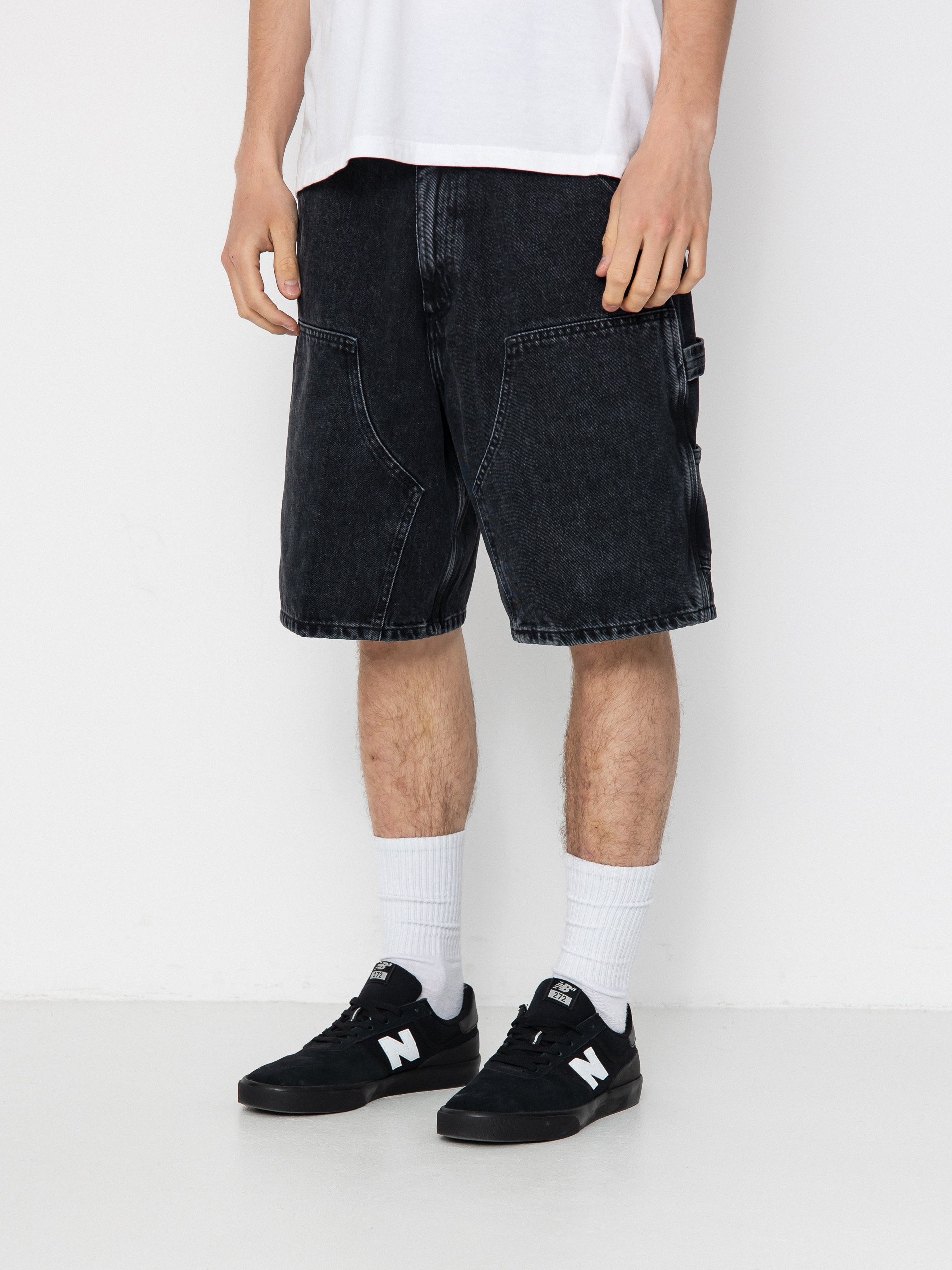Carhartt WIP Double Knee Shorts (black)