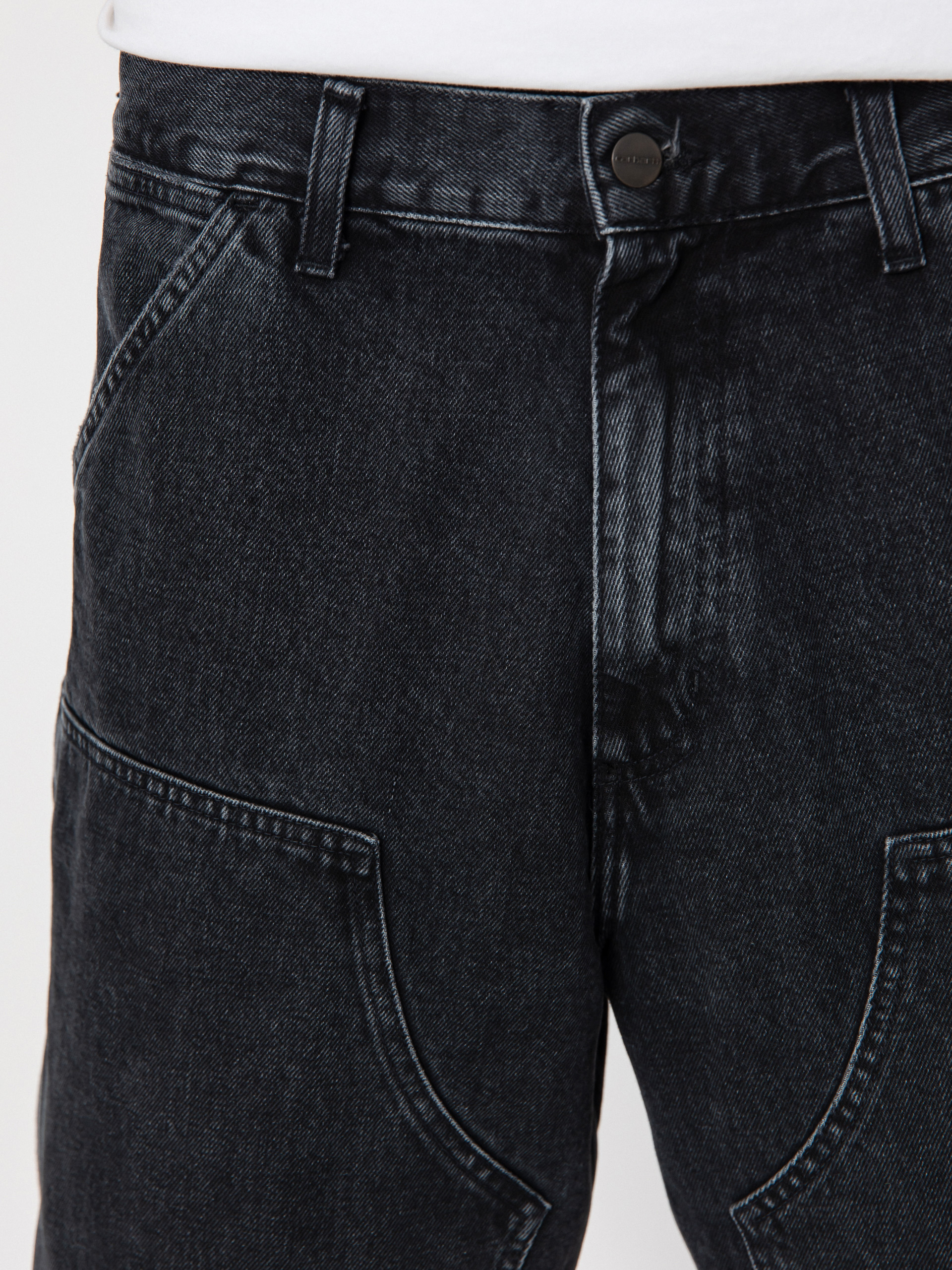 Carhartt WIP Double Knee Shorts (black)