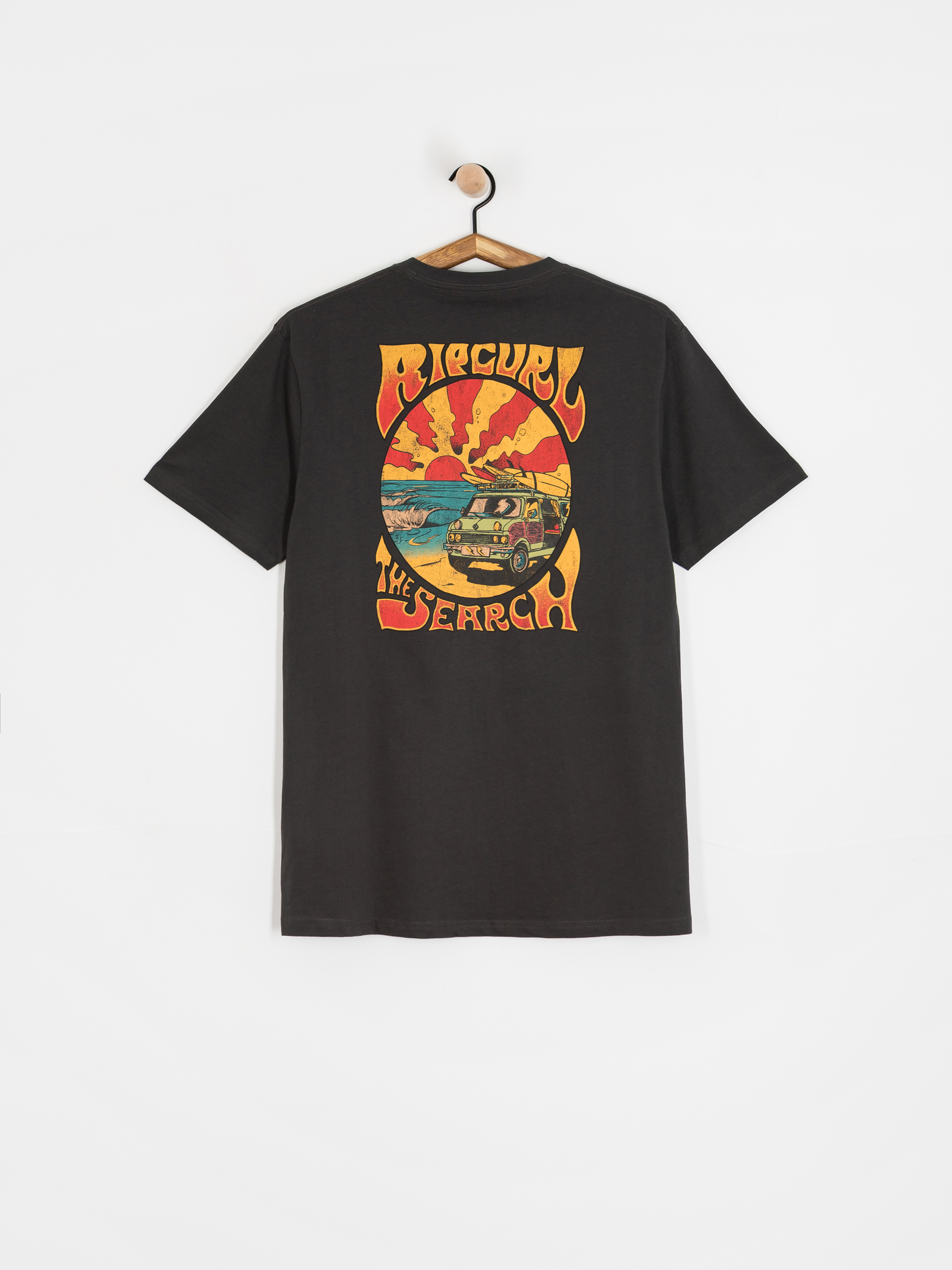 Rip Curl Keep On Trucking T-shirt (washed black)