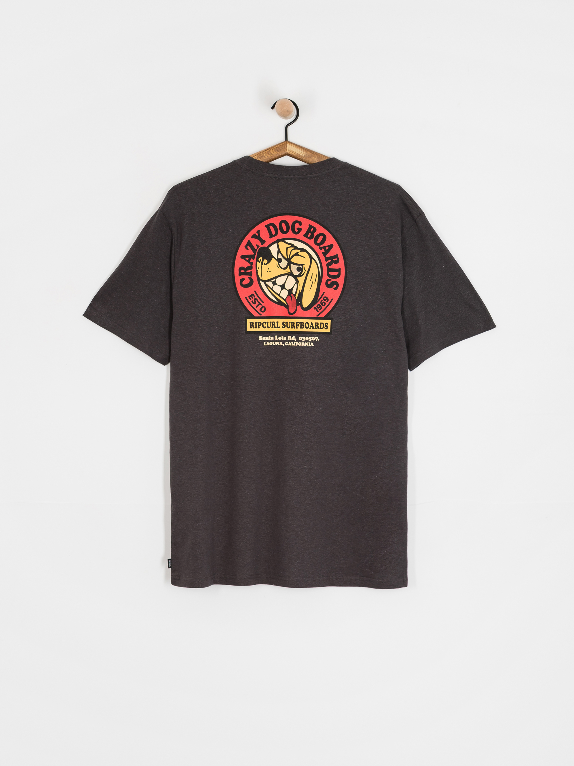 Rip Curl Shaper Address T-shirt (washed black)