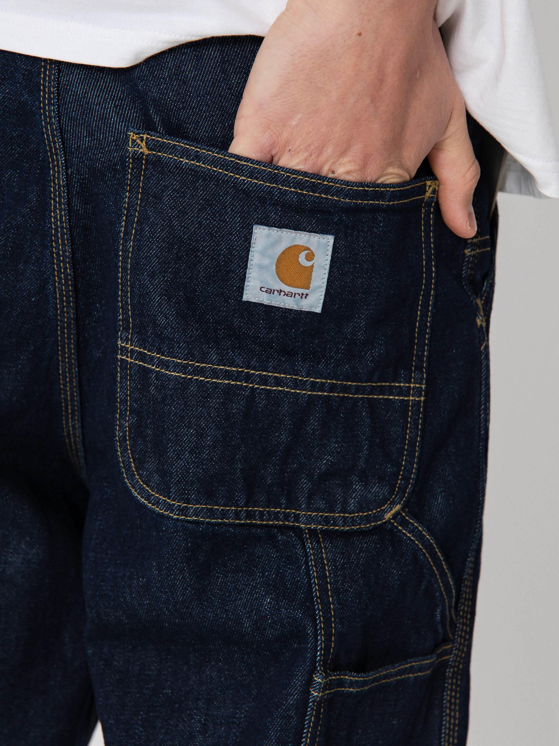 Carhartt WIP Shorts Single Knee (blue)