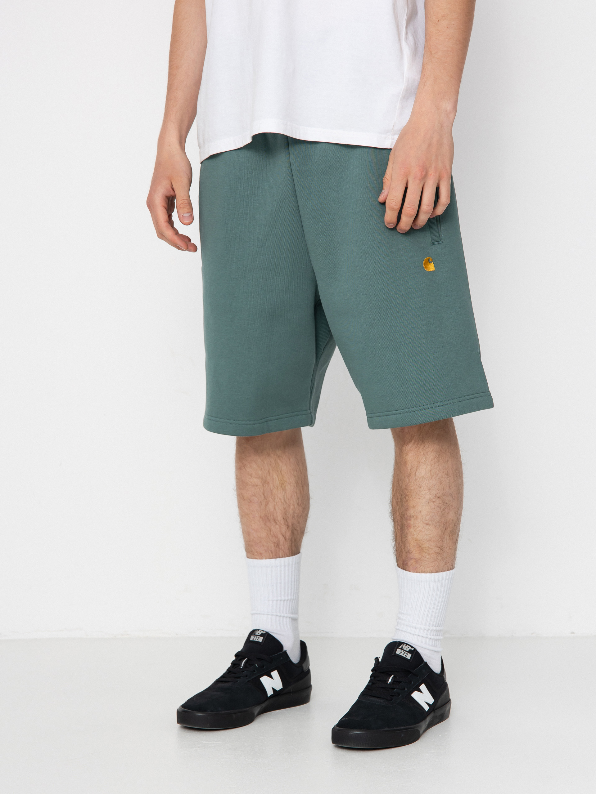 Carhartt WIP Shorts Chase (silver pine/gold)