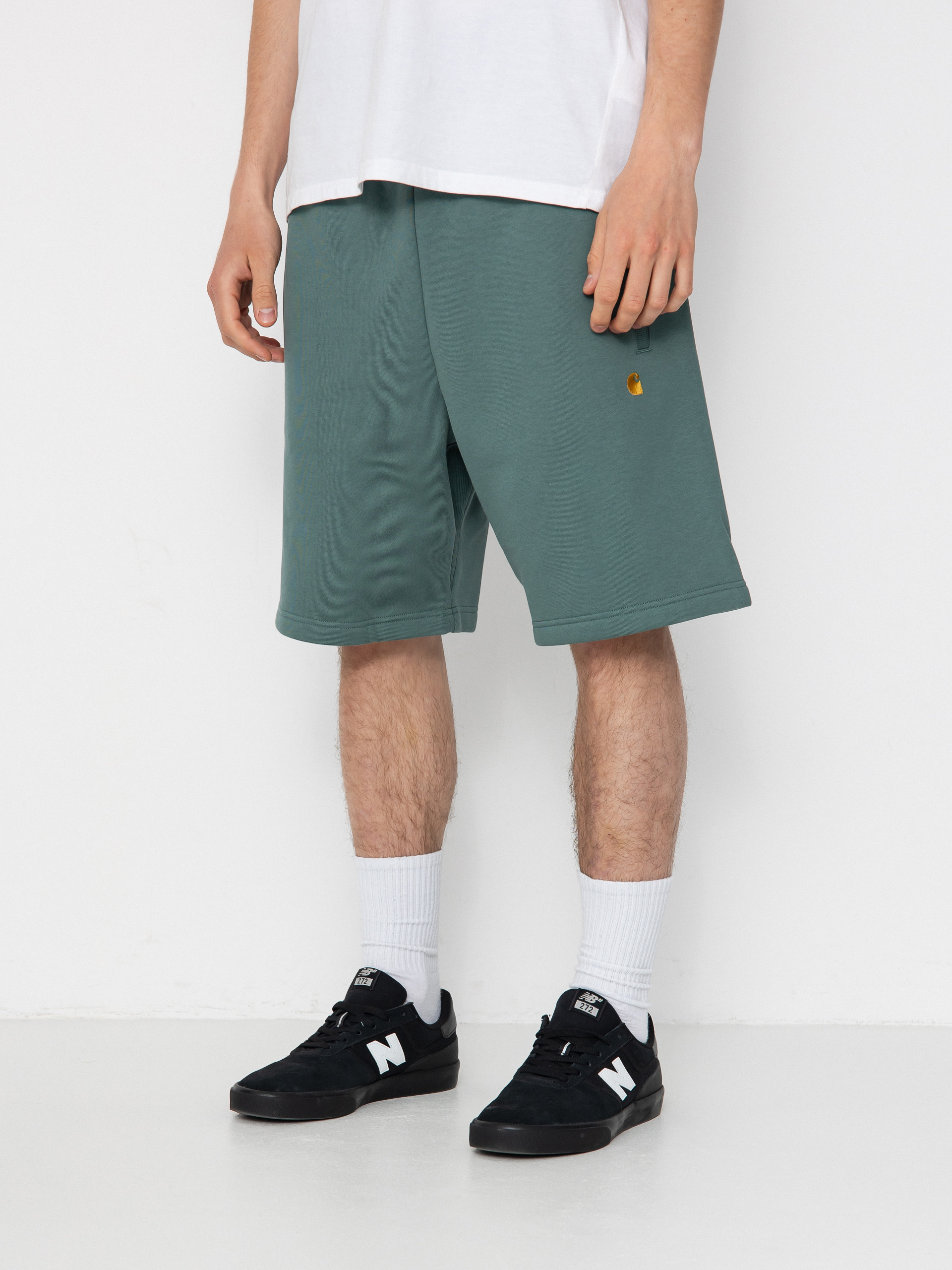 Carhartt WIP Shorts Chase (silver pine/gold)