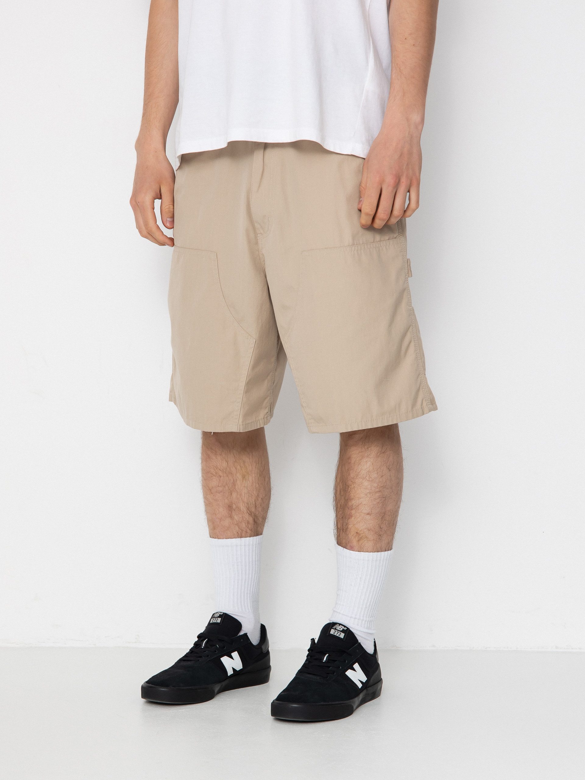 Carhartt WIP Shorts Double Knee - beige (wall)