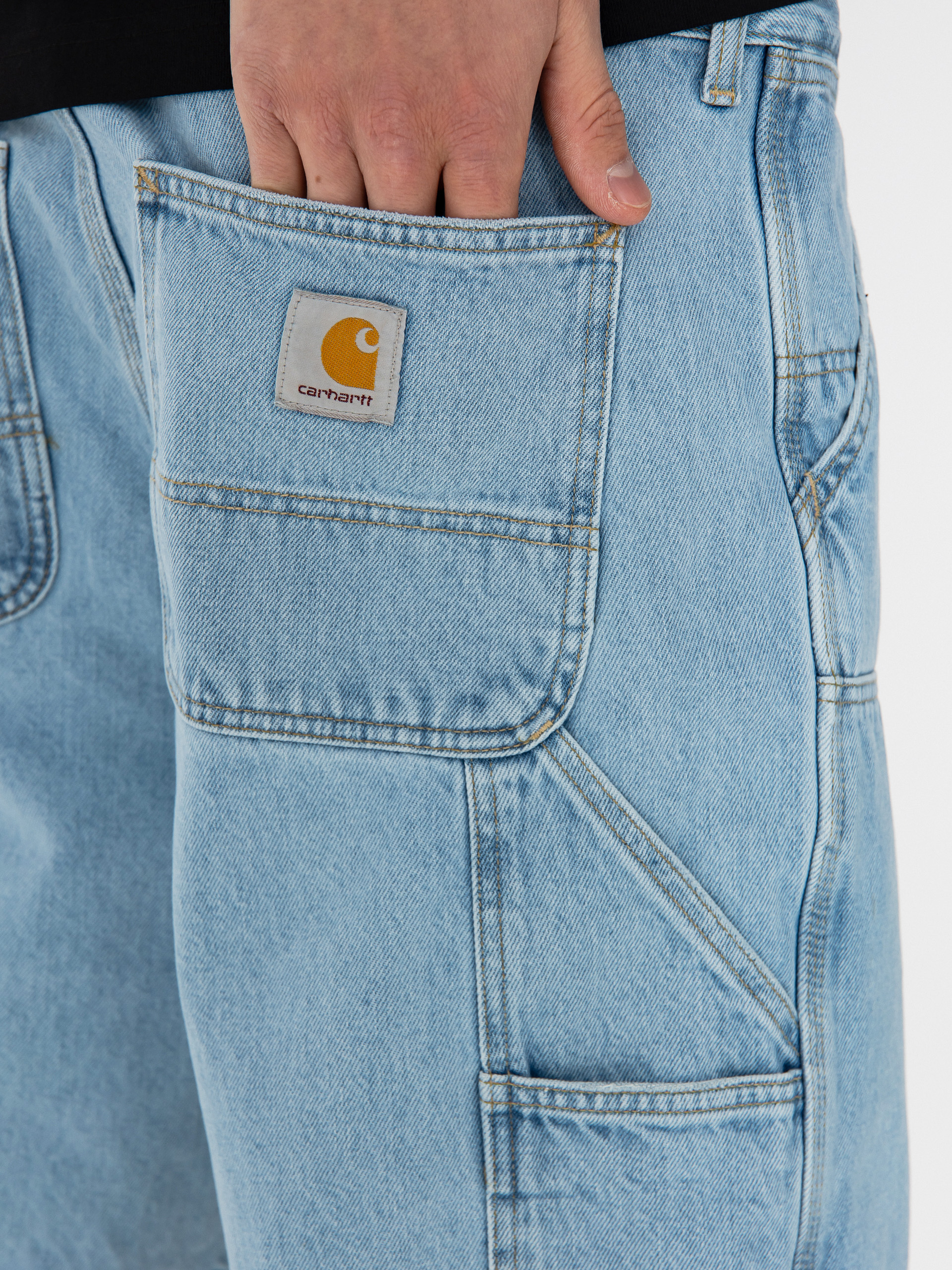 Carhartt WIP Shorts Double Knee (blue)