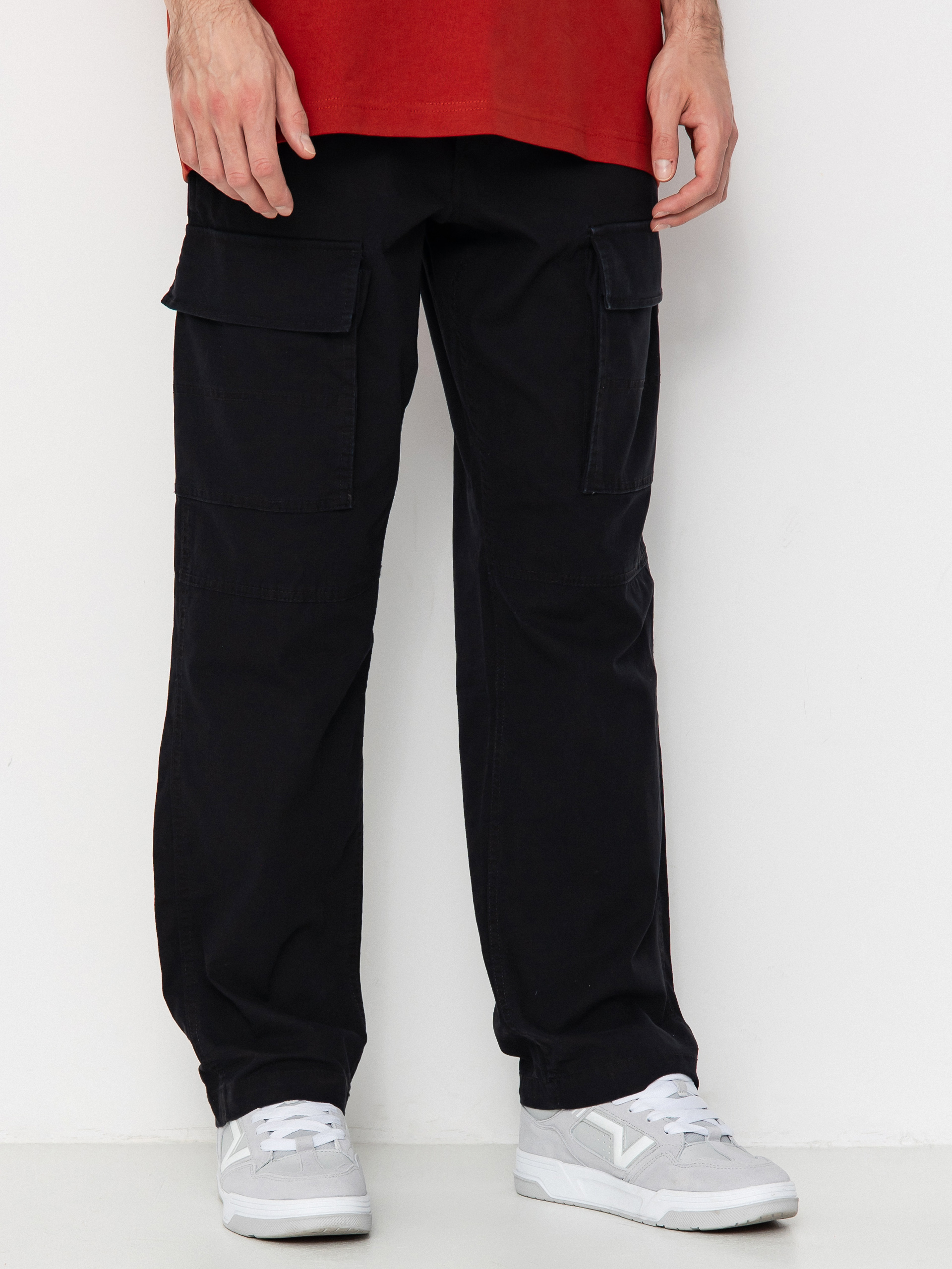 Vans Fatigue Cargo Loose Tapered Ripstop Pants (black)