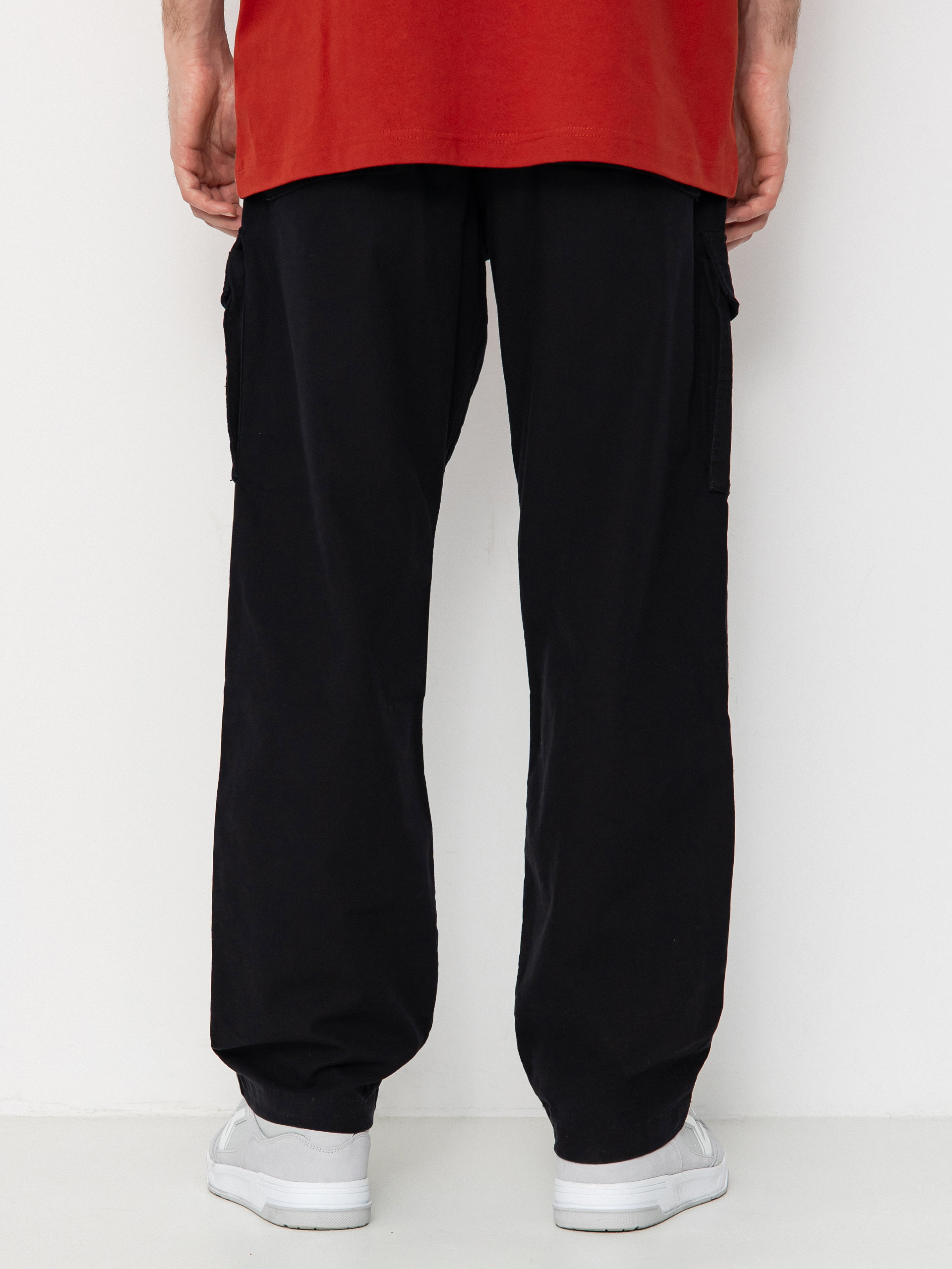 Vans Fatigue Cargo Loose Tapered Ripstop Pants (black)