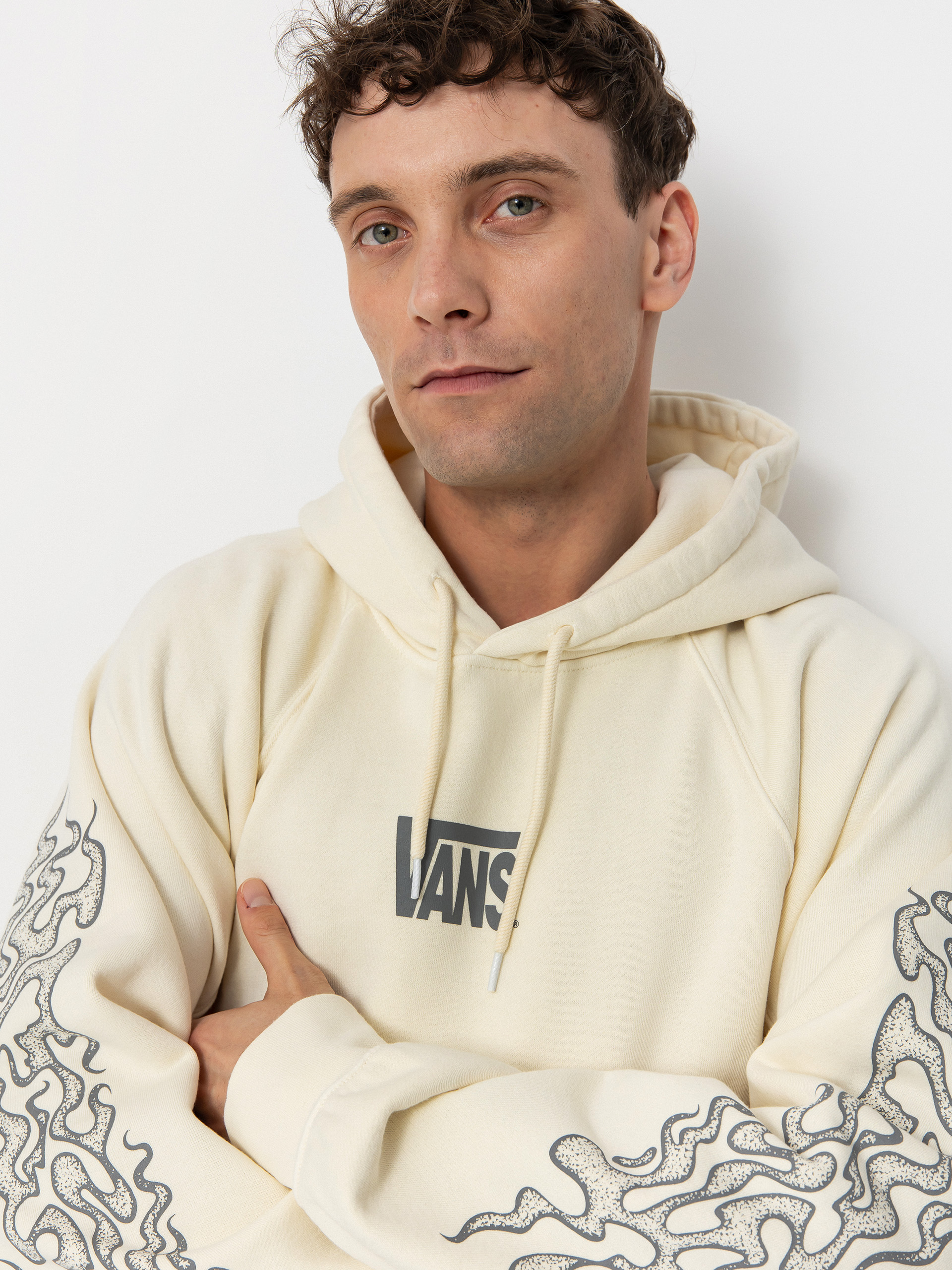 Vans Mte Smokey Elevations HD Hoodie (egret)