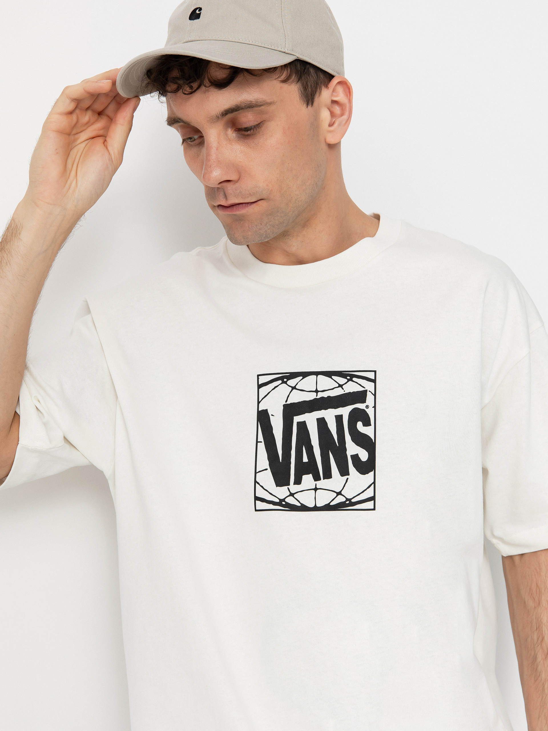 Vans Wide Loose T-Shirt (marshmallow)
