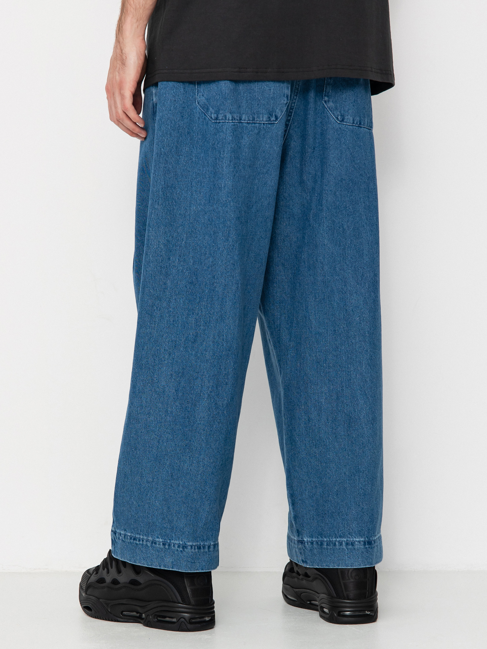 OBEY Hose Oliver Denim Pleated (light indigo)