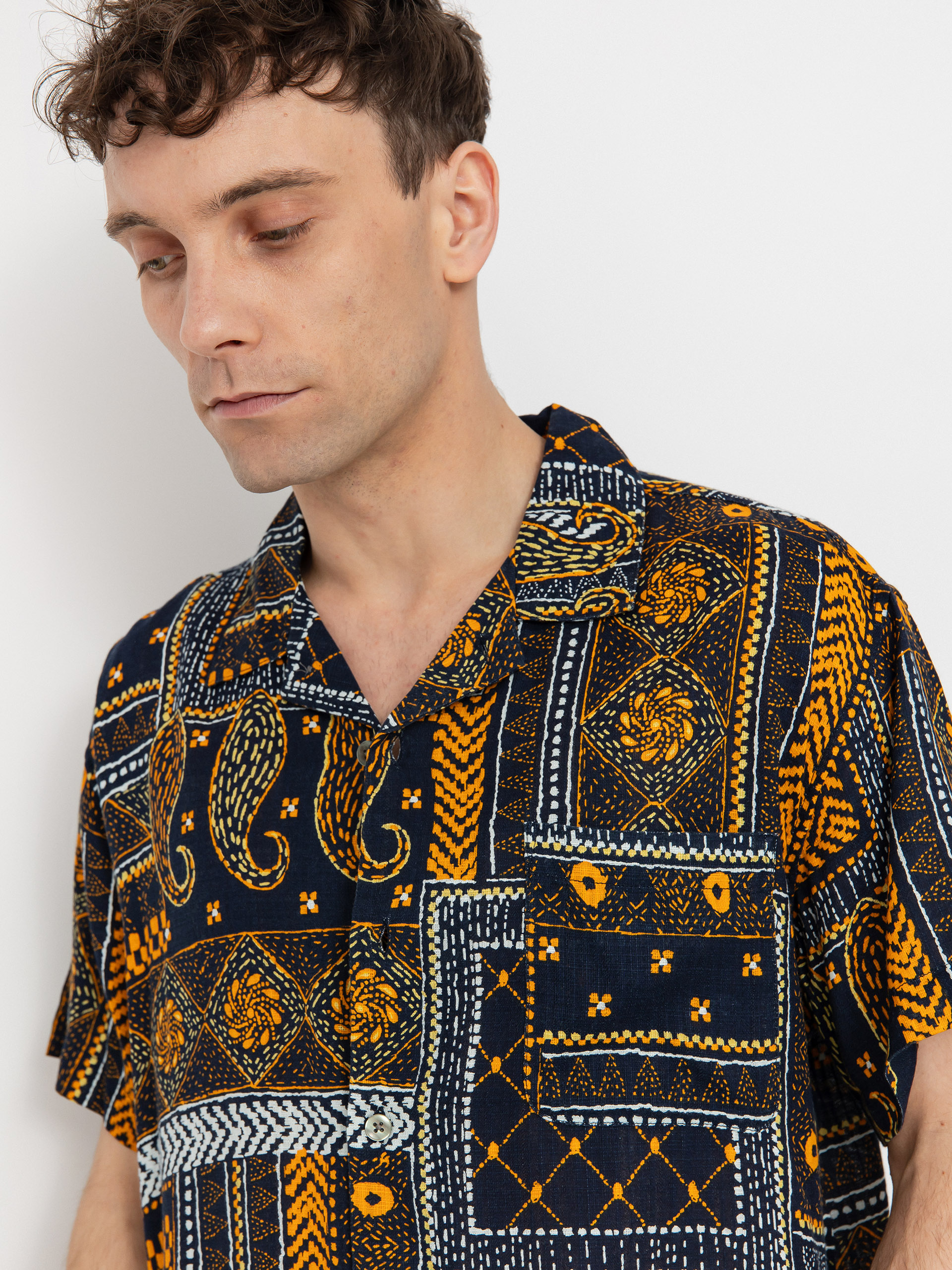 OBEY Archie Shirt (navy multi)