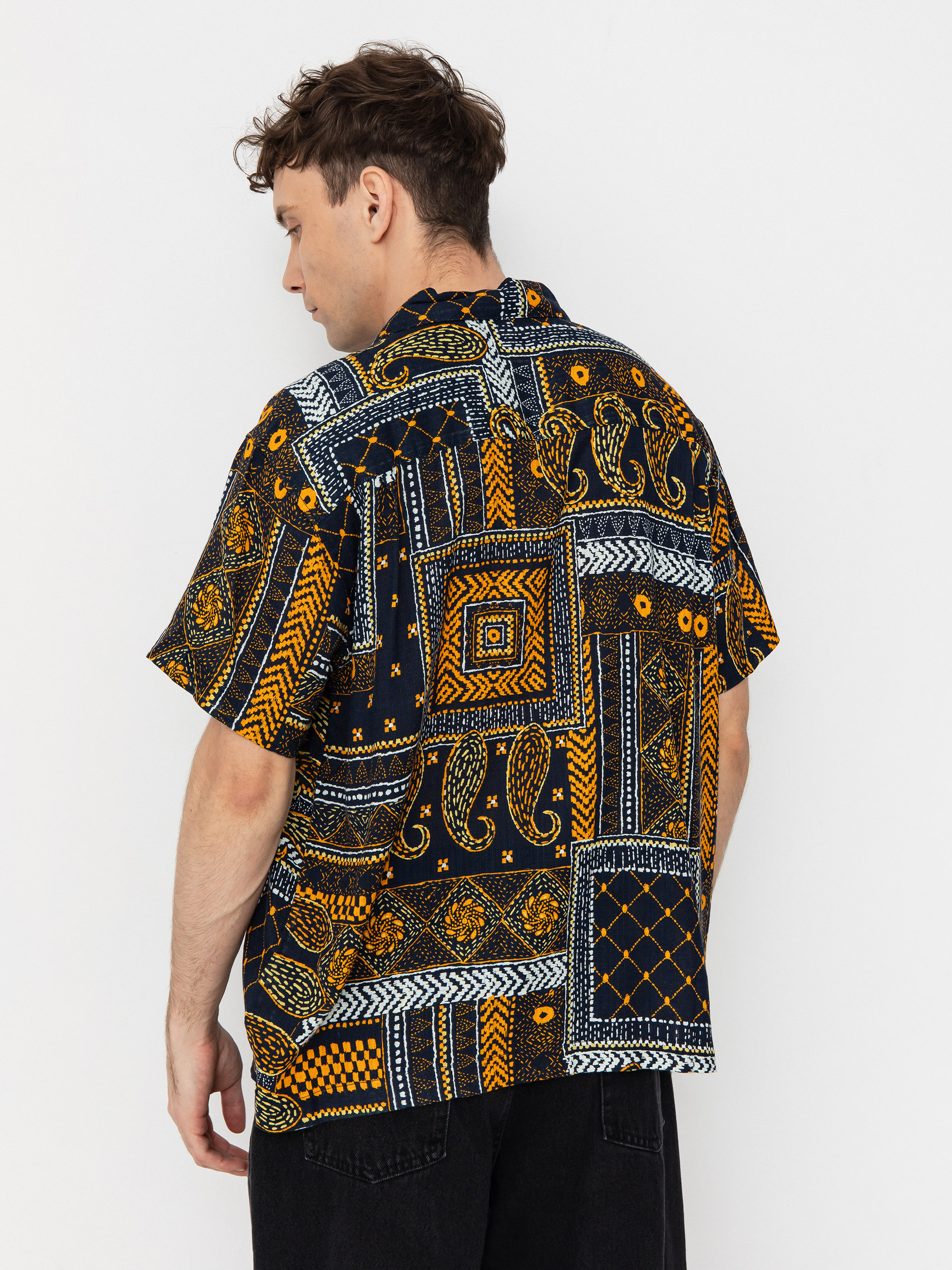 OBEY Archie Hemd (navy multi)