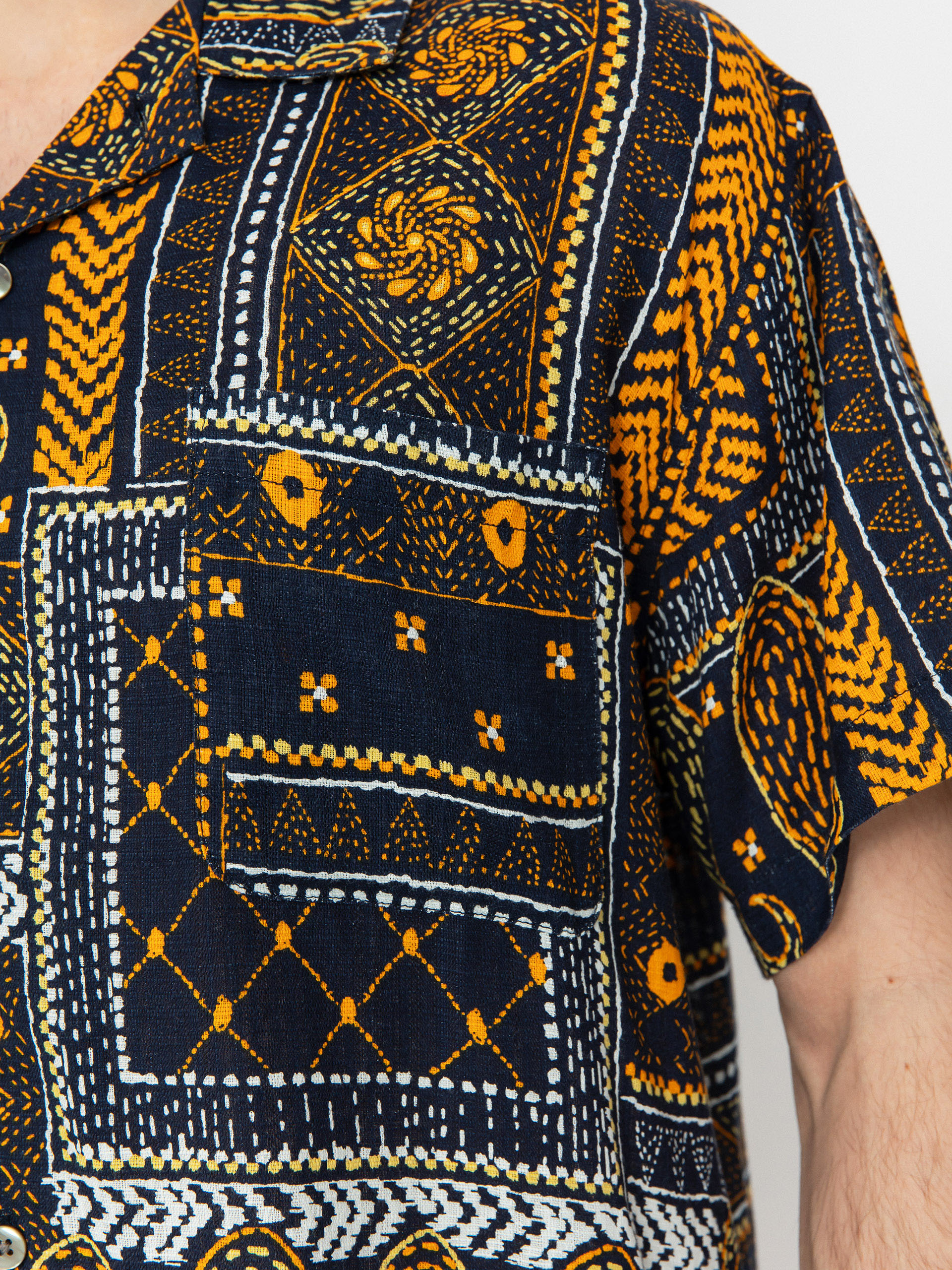 OBEY Archie Hemd (navy multi)