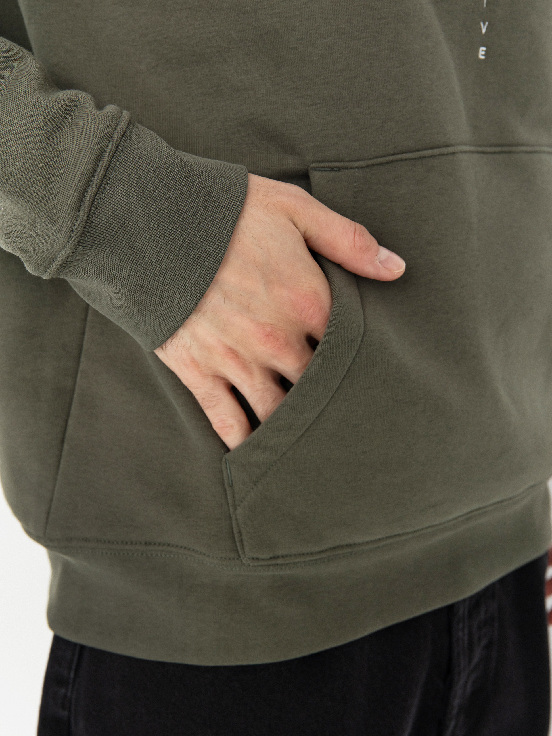 Poetic Collective Flower HD Hoodie (khaki)