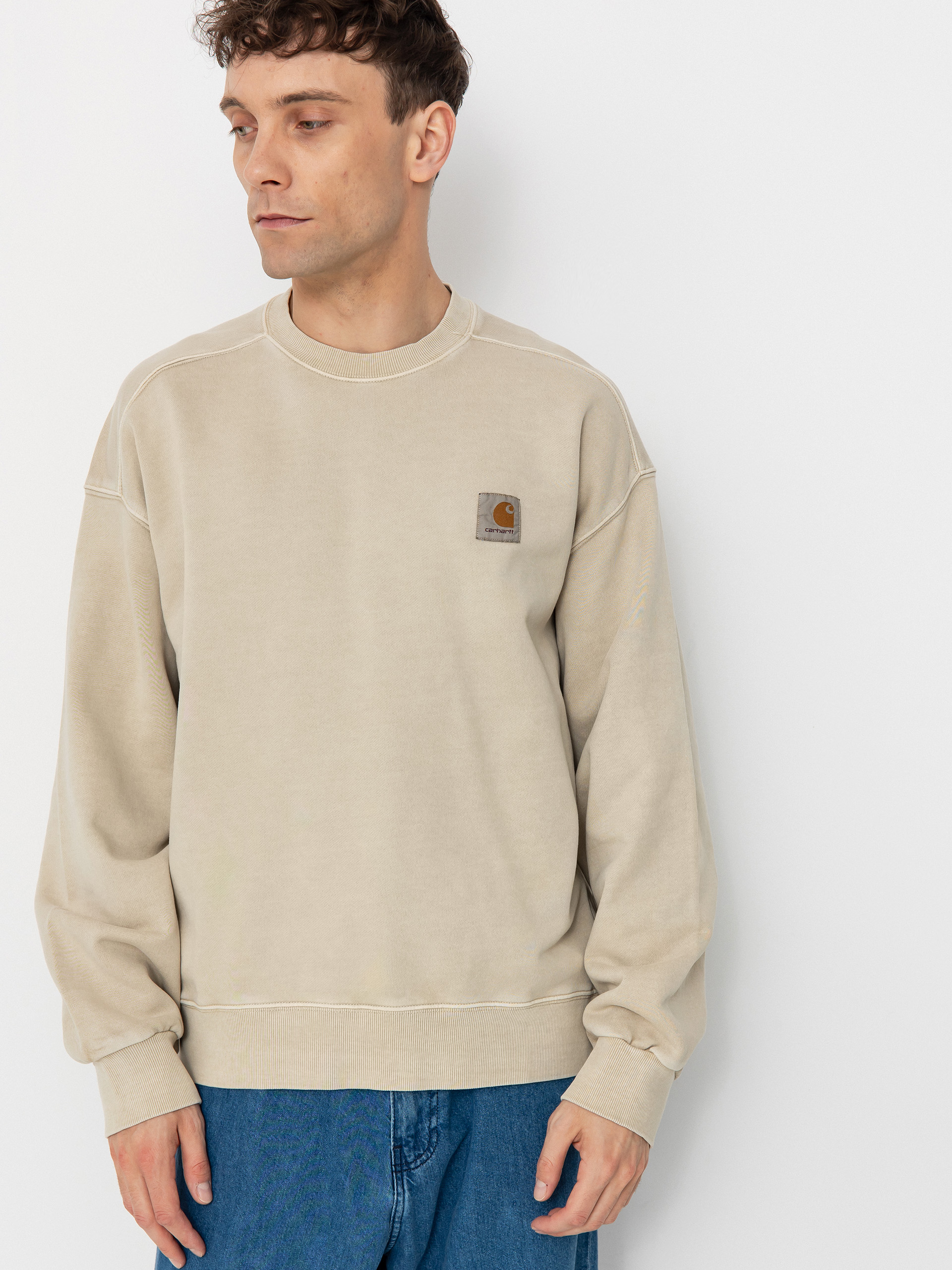 Carhartt WIP Nelson Sweatshirt - beige (fleur de sel)