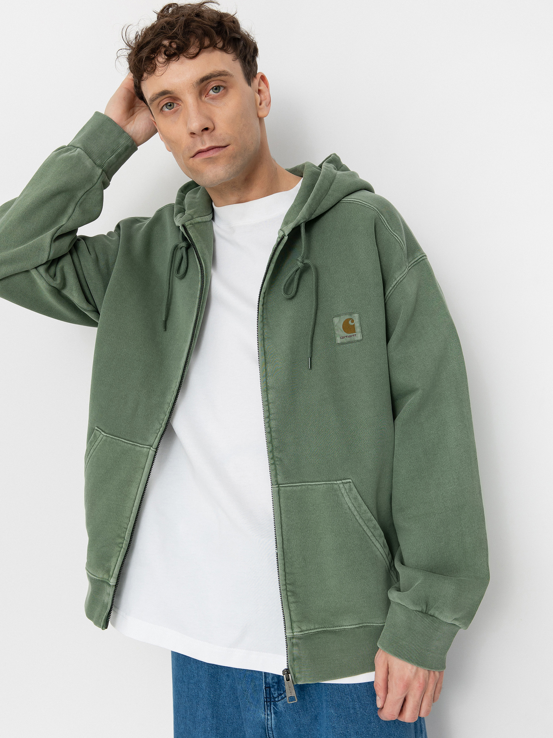Carhartt WIP Nelson ZHD Hoodie - green (park)