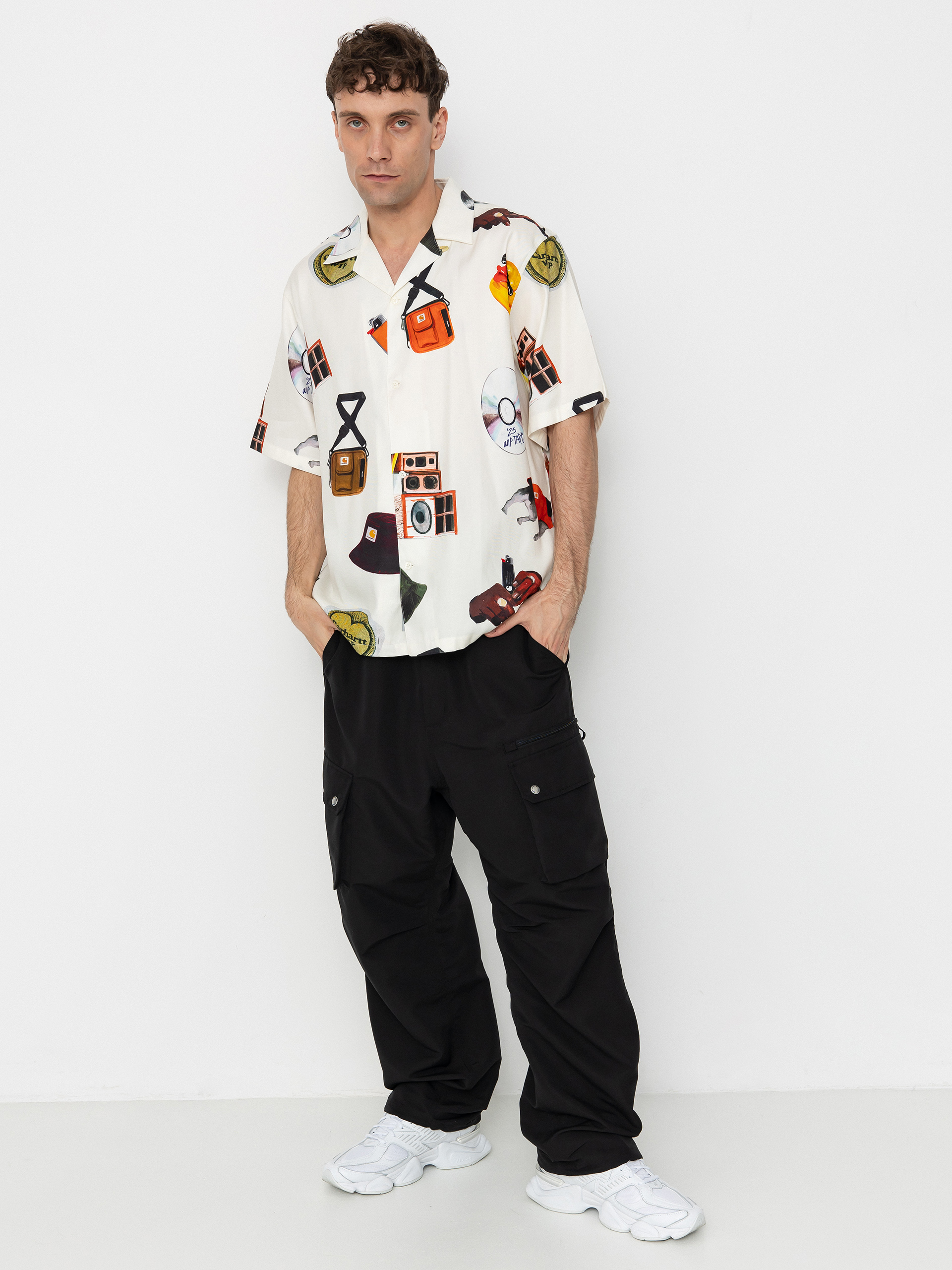 Carhartt WIP Jacob Rochester Shirt - white, multicolor